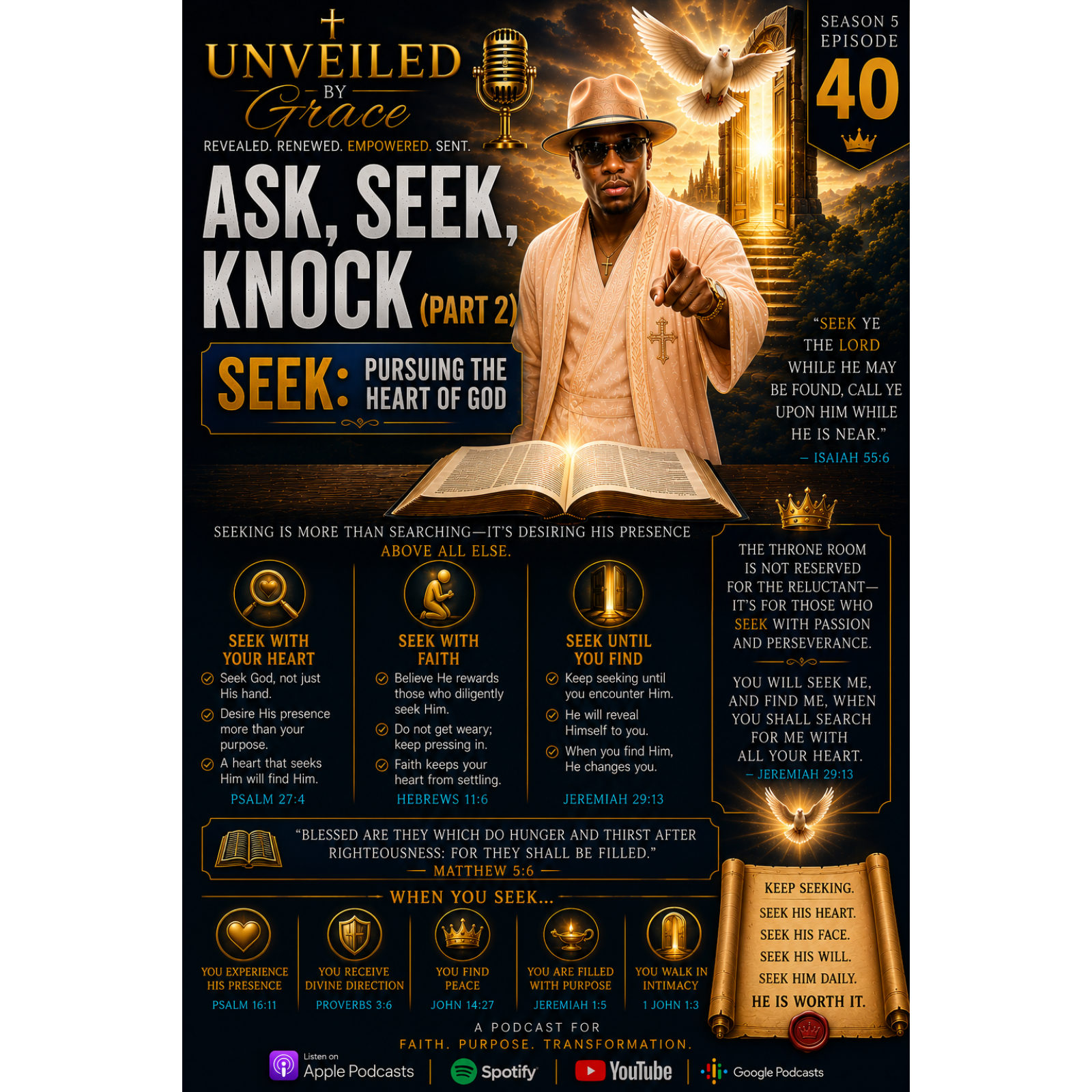Ask, Seek, Knock (Part 2) 🙏📖 | Seek: Pursuing the Heart of God