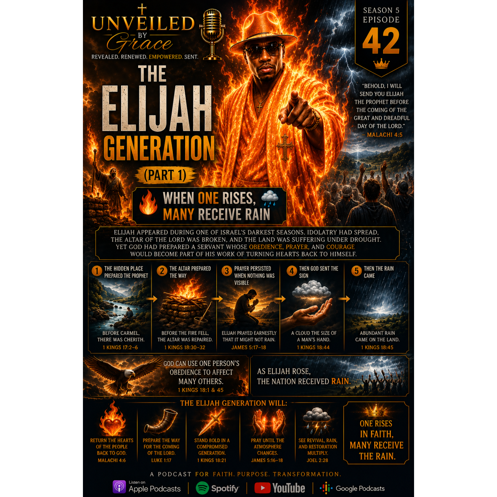 The Elijah Generation (Part 1) 🔥🌧️ | When One Rises, Many Receive Rain episode artwork