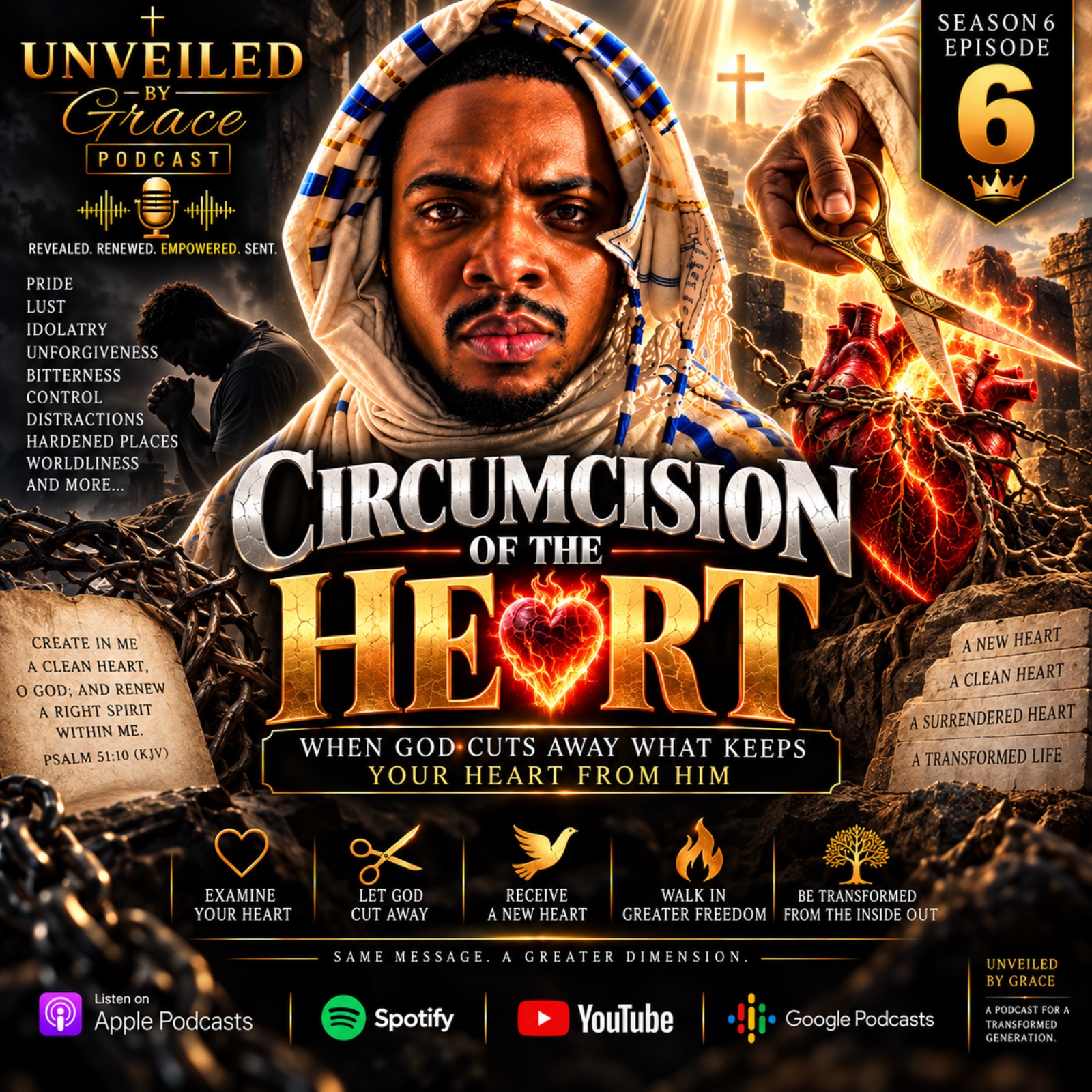 🎙️  CIRCUMCISION OF THE HEART ✂️🔥 When God Cuts Away What Keeps Your Heart From Him