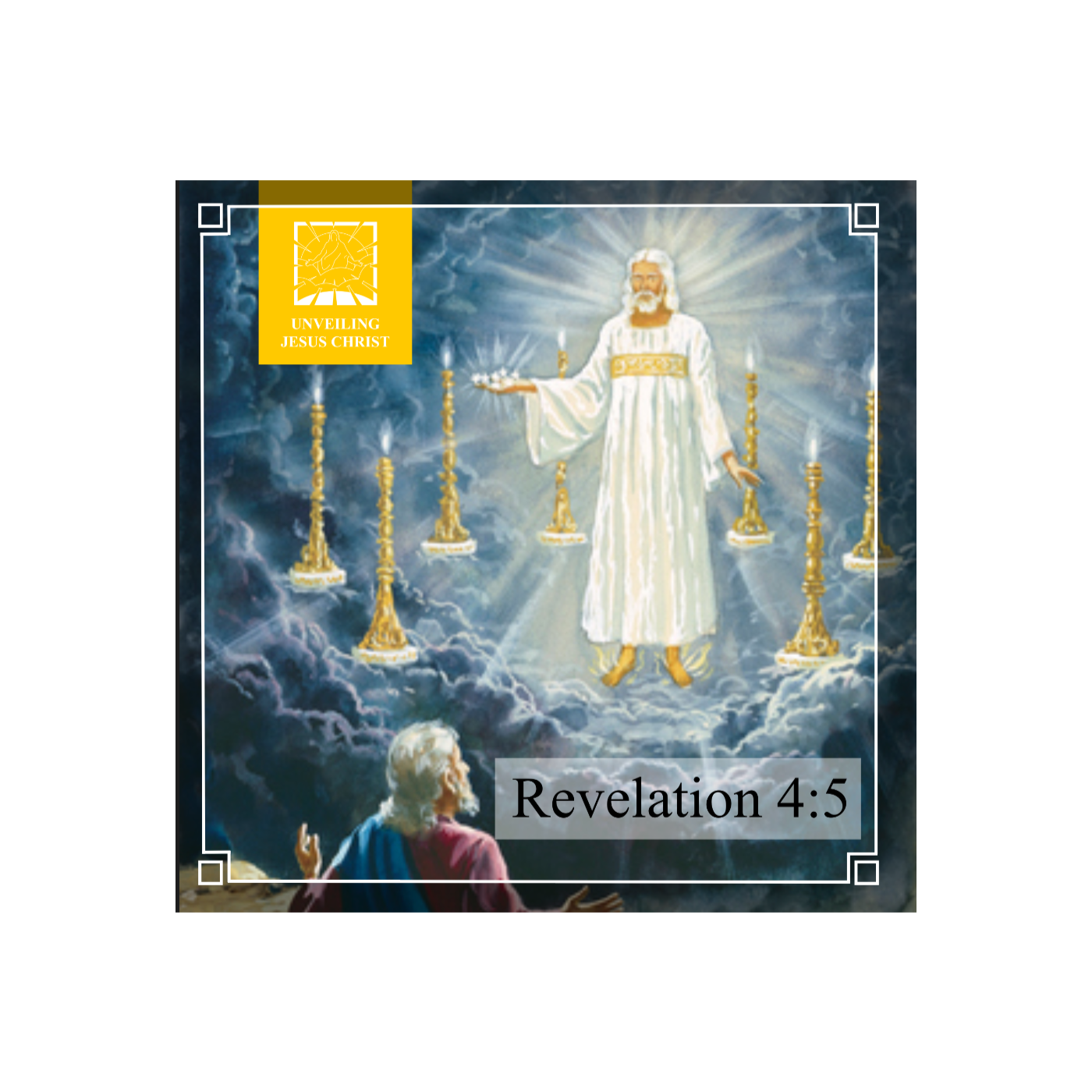 [§42] Rev 4:5: God’s Throne of Judgment and the Seven Lamps thumbnail