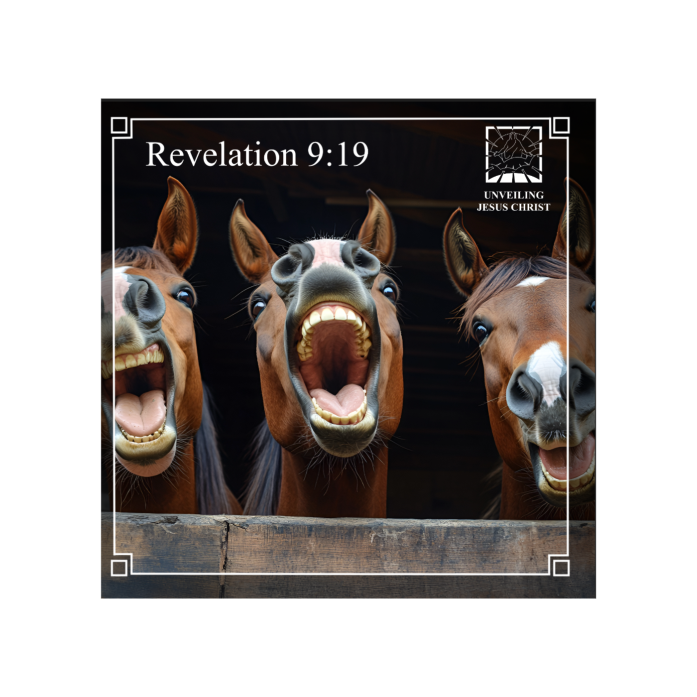 [§125] Rev 9:19: The Horses Kill and Hurt in Their Mouths and Tails episode artwork