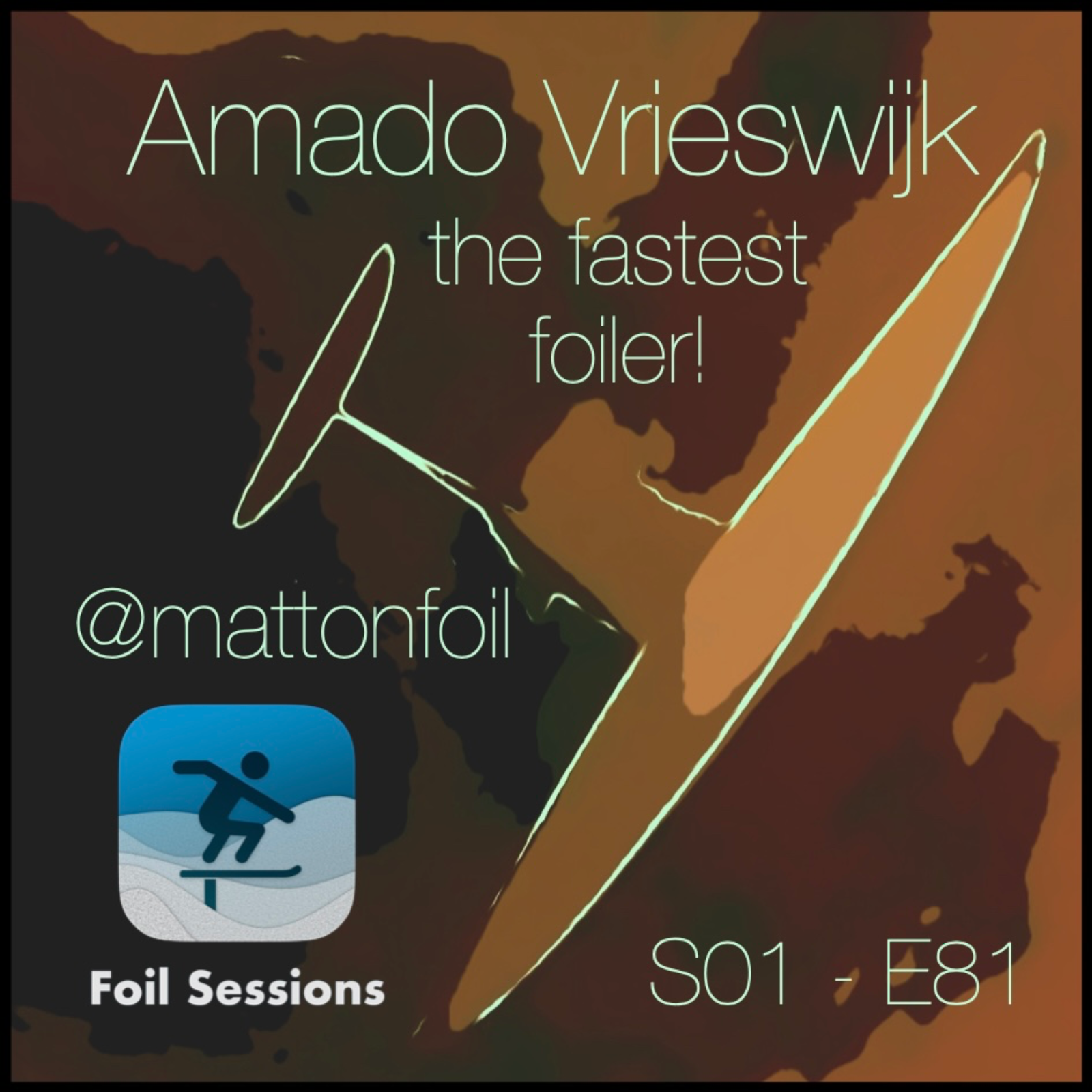 Is he the fastest foiler on the planet?