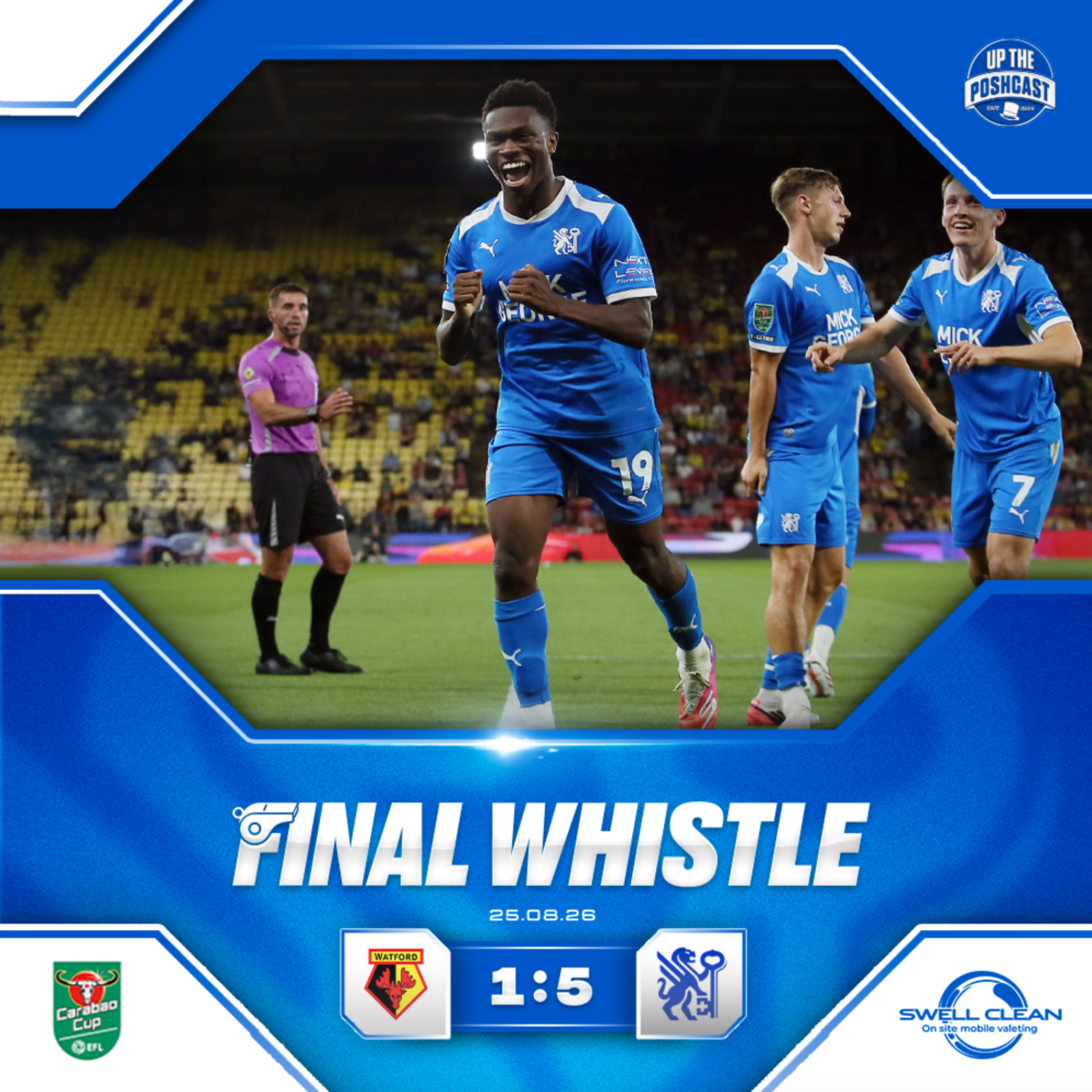 Watford 1-5 Posh | The best away performance in YEARS | Do we have two £10m players now?