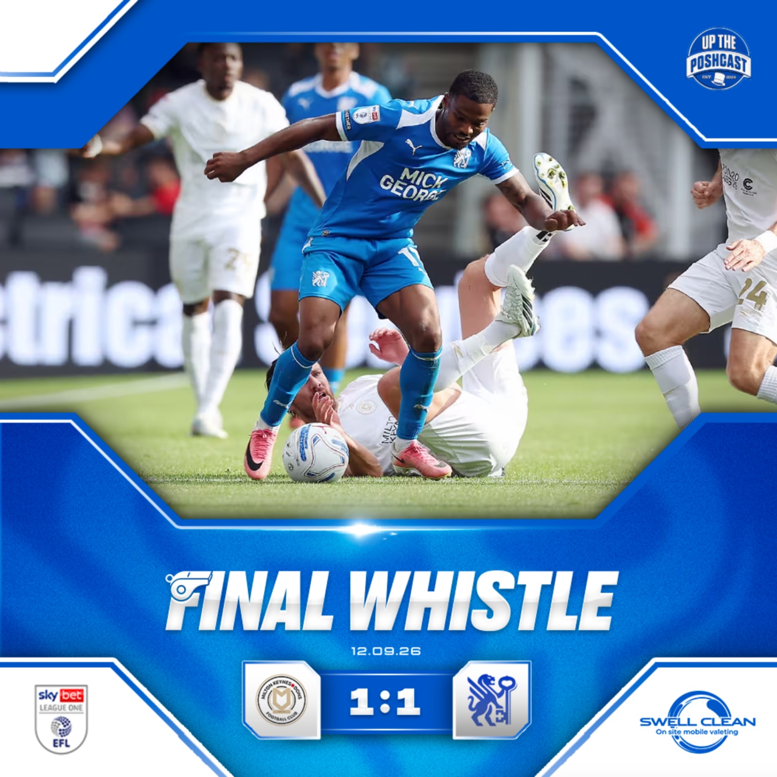 MK Dons 1-1 Posh | Would we sack Luke Williams RIGHT NOW? | It’s time to use Danny Ormerod episode artwork