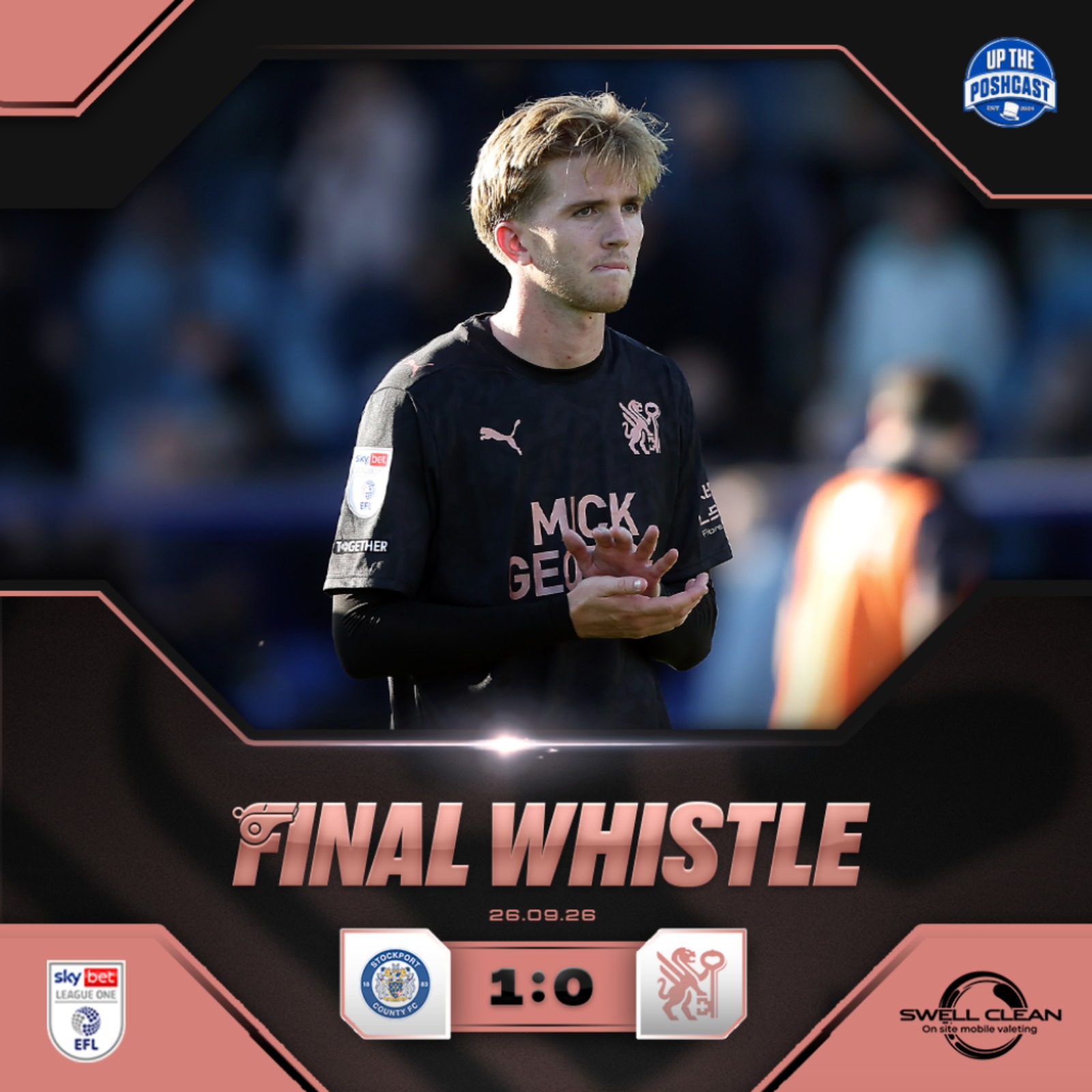 Stockport 1-0 Posh | Are we REALLY about to hire ROBBIE SAVAGE? | Harry Leonard, it’s time to step up episode artwork