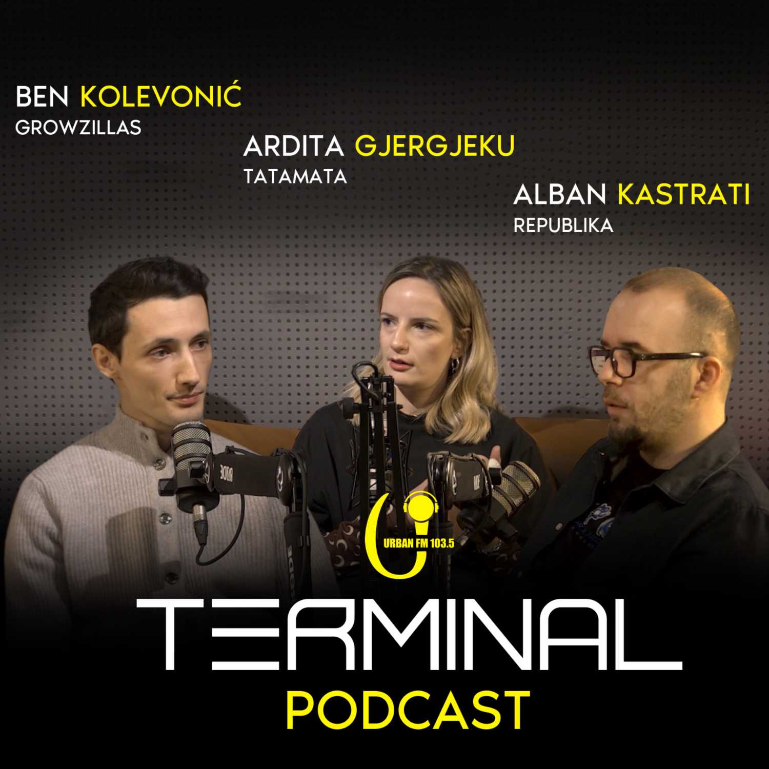 Benjamin Kolenovic, Ardita Gjergjeku, Alban Kastrati  - #24 episode artwork