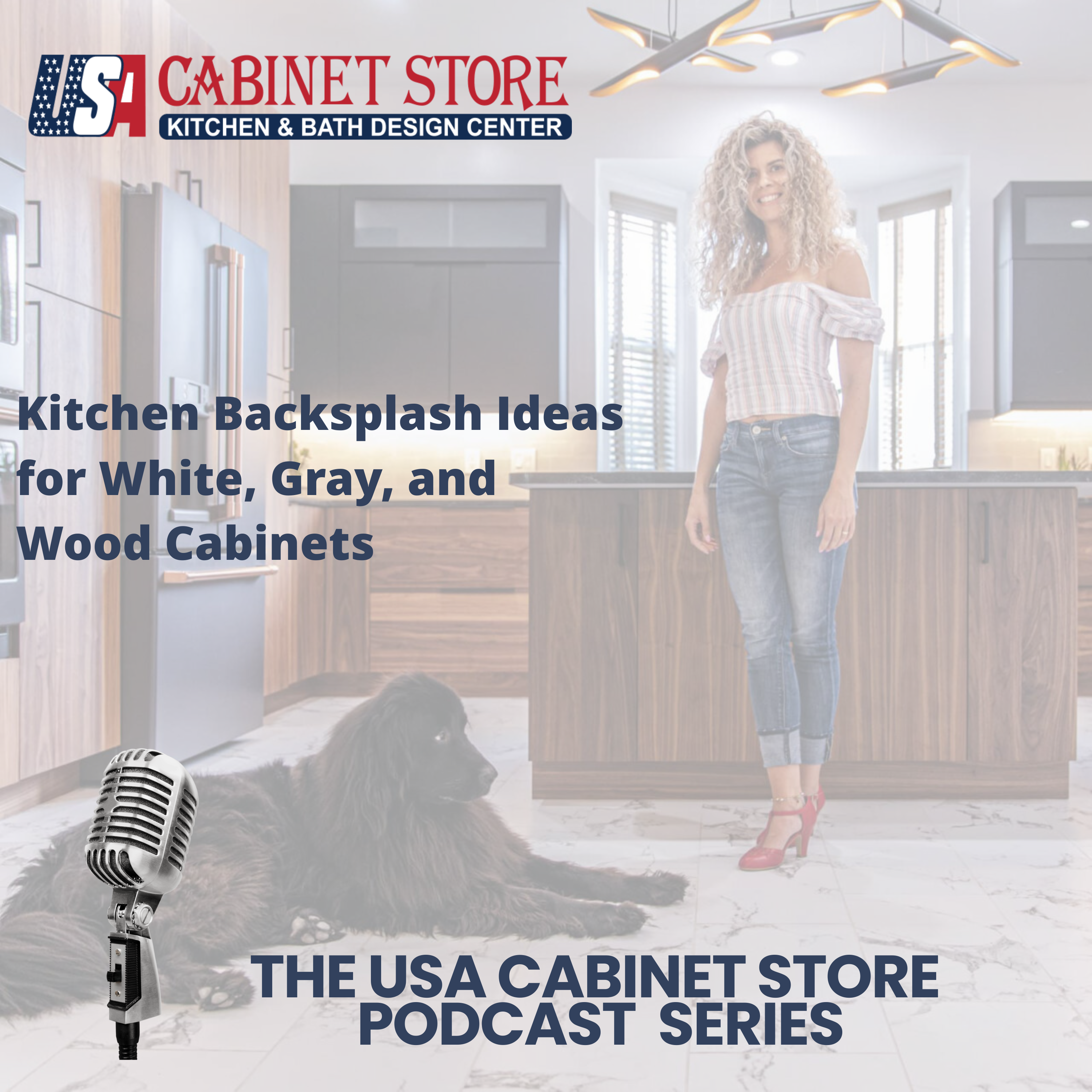 Kitchen Backsplash Ideas for White, Gray, and Wood Cabinets episode artwork
