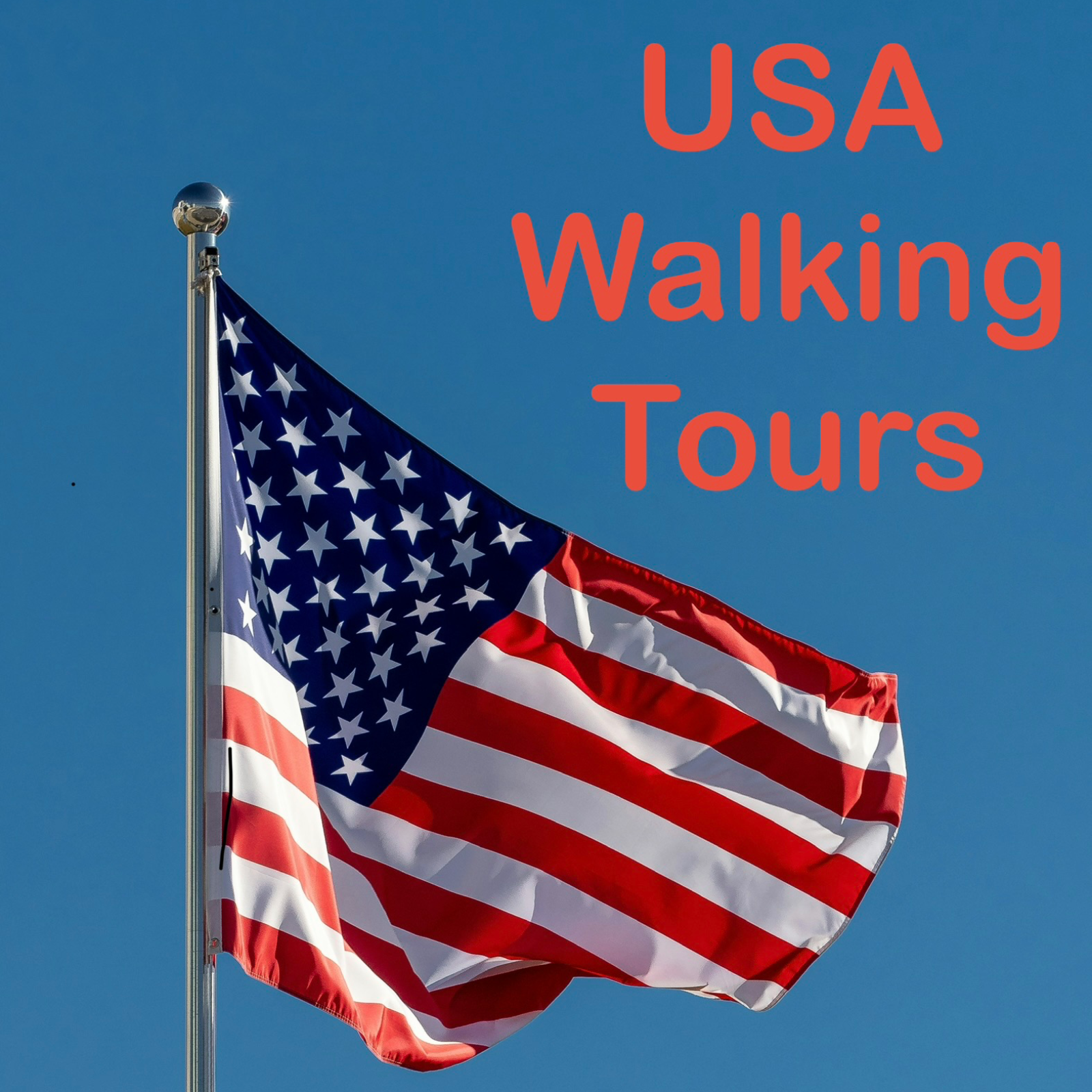 USA walking tours. Guides to America’s great cities. cover art