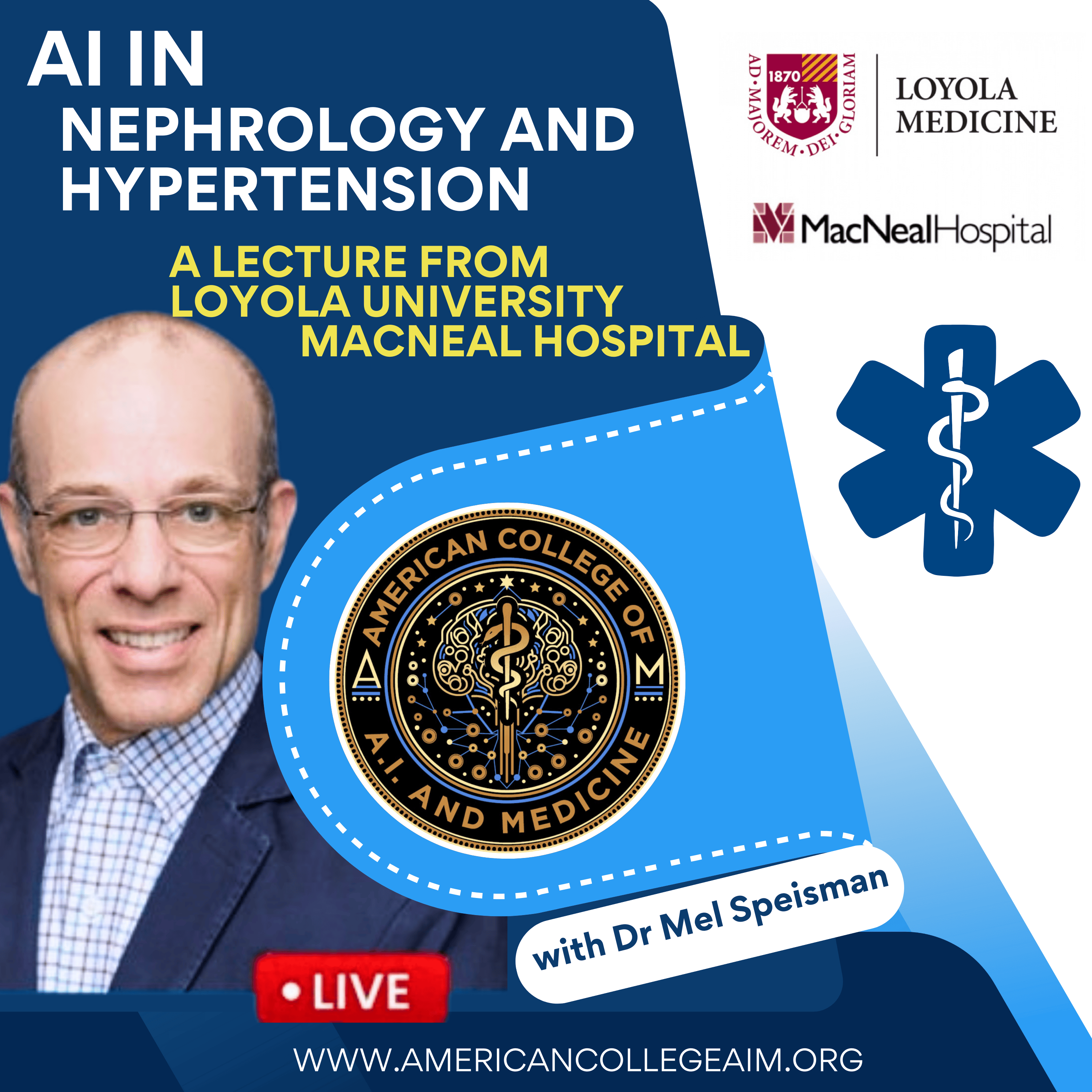 AI in Nephrology and Hypertension with Dr. Mel Speisman episode artwork