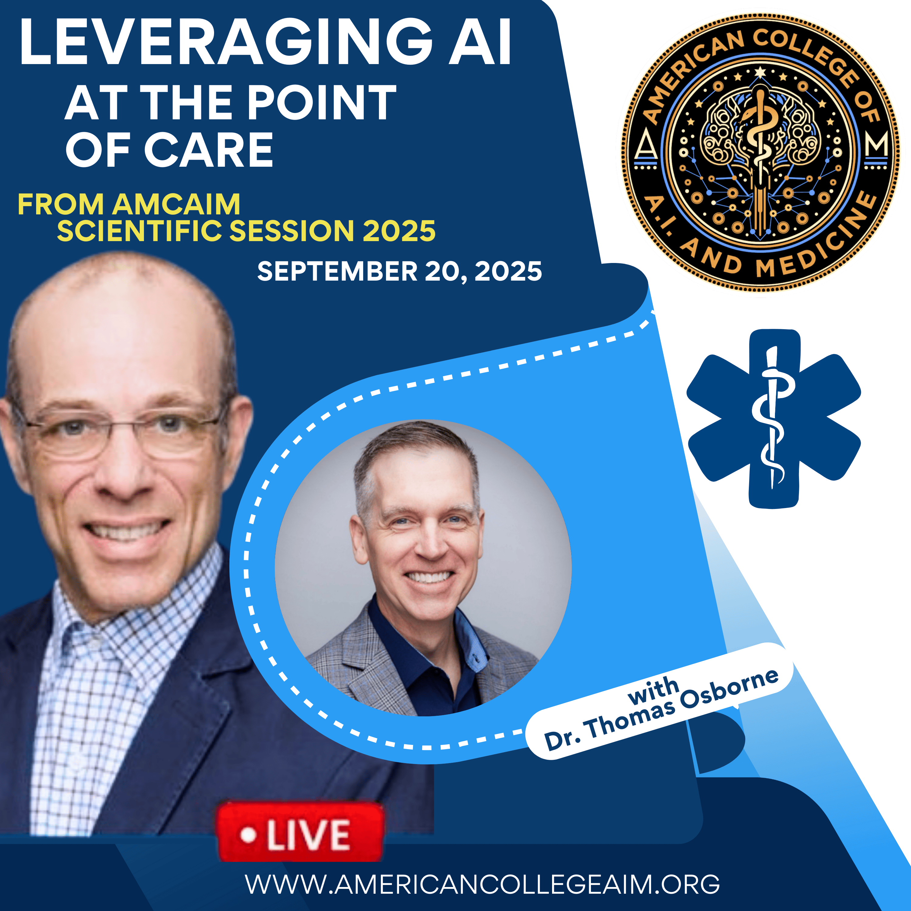 The American College of Artificial Intelligence and Medicine