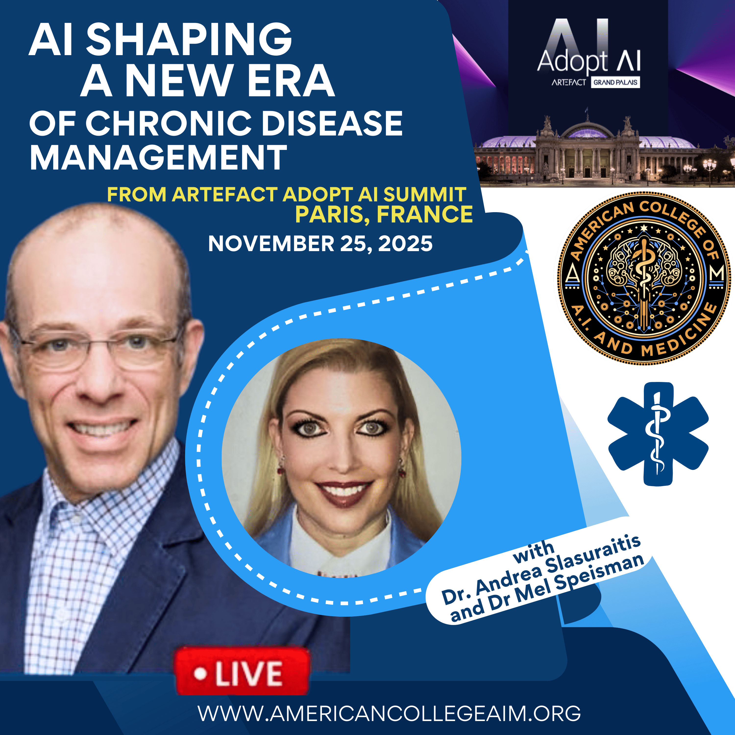 AI Is Shaping a New Era of Chronic Disease Management from Artefact’s Adopt AI Summit Paris episode artwork