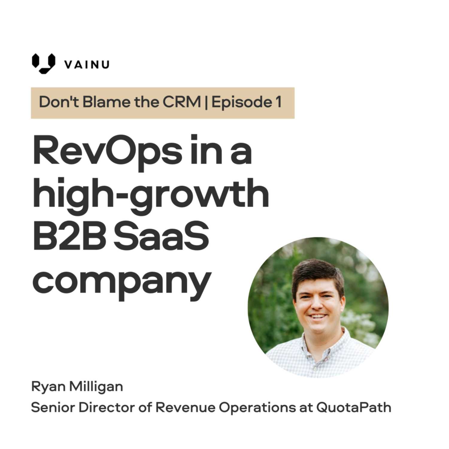 Don\'t Blame the CRM