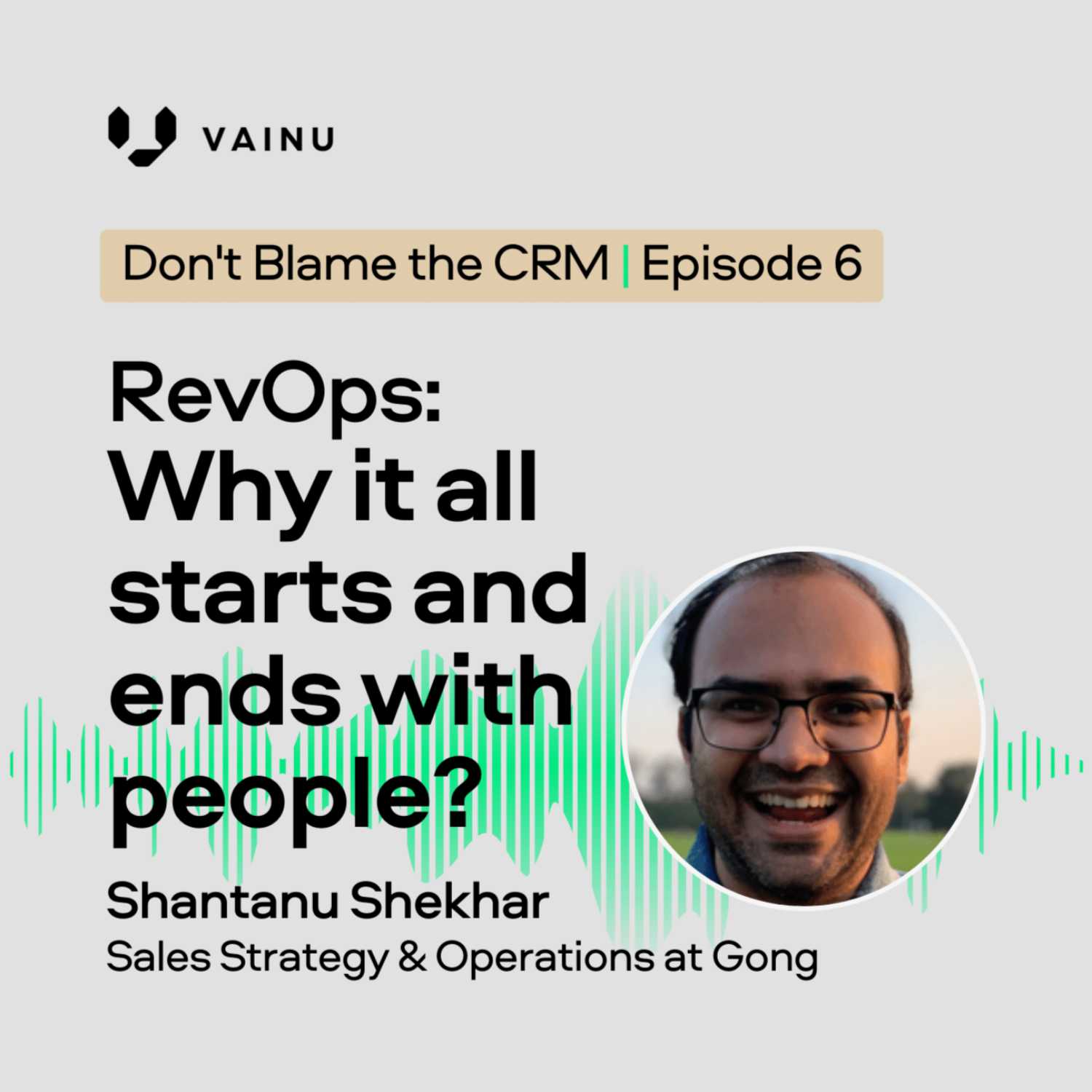 Don\'t Blame the CRM