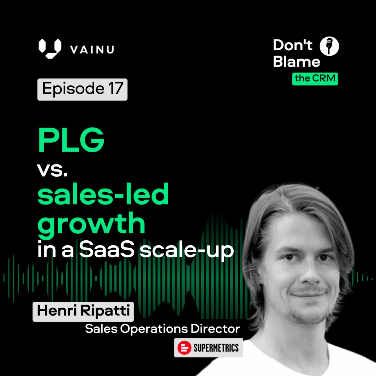 Don\'t Blame the CRM