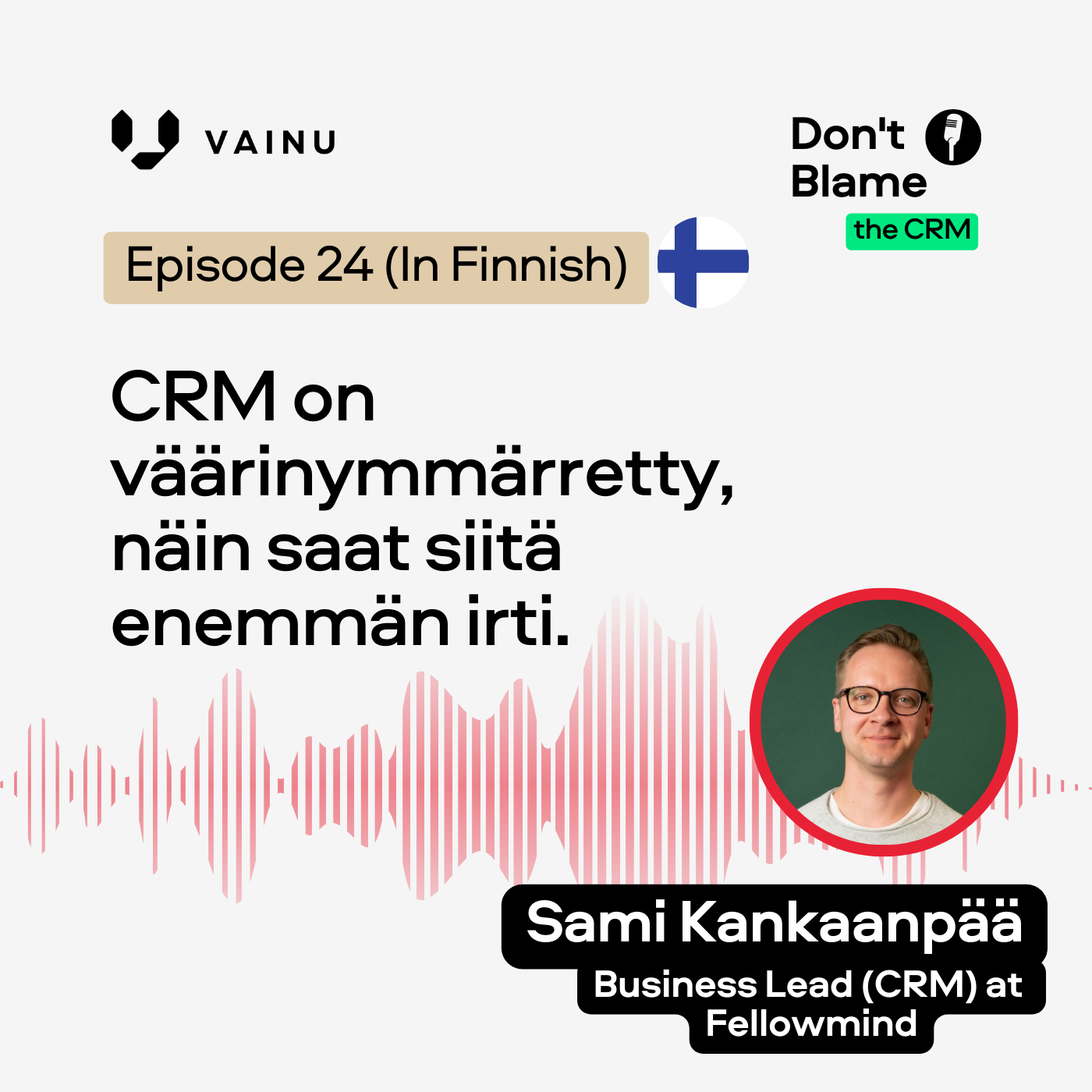 Don\'t Blame the CRM