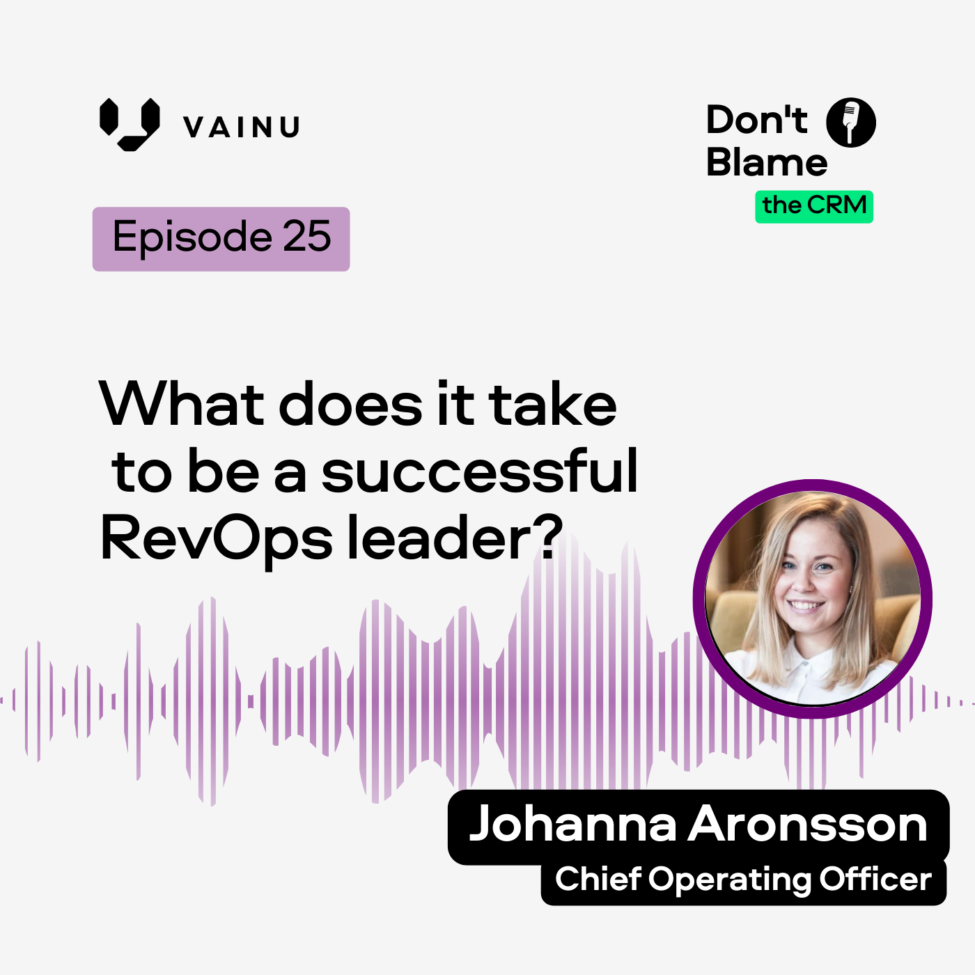 Don\'t Blame the CRM