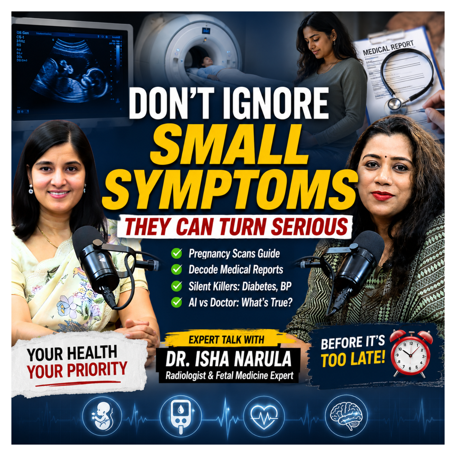 Google vs Doctor: Kya AI Aapki Medical Reports Samajh Sakta Hai? |Dr Isha Narula episode artwork
