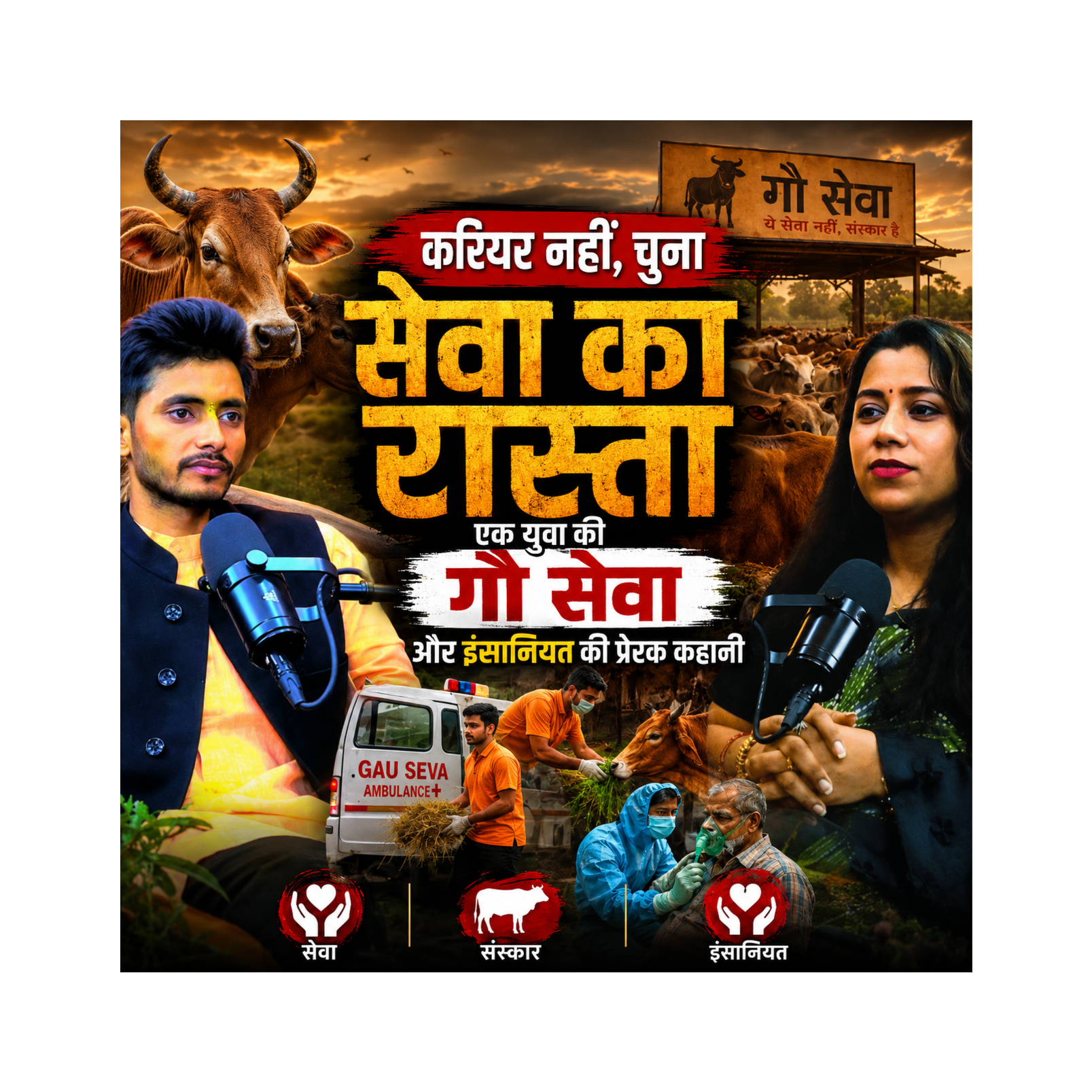 Career Se Zyada Zaroori Hai Sewa? | Kamlesh Bhatt Inspiring Podcast  episode artwork