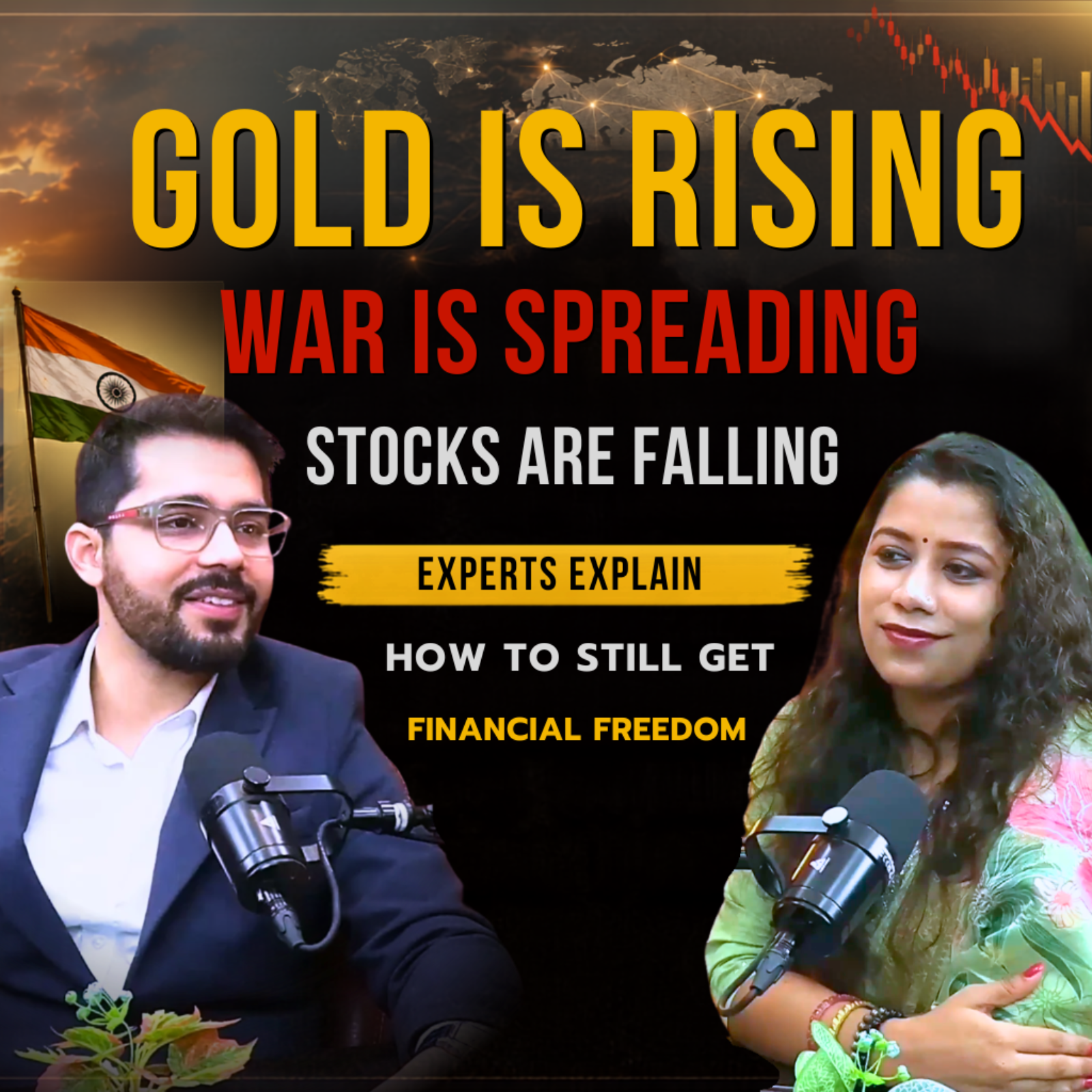Gold is Rising War is Spreading, Stocks are Falling, Experts Explain ,How to Still Get Financial Freedom  episode artwork