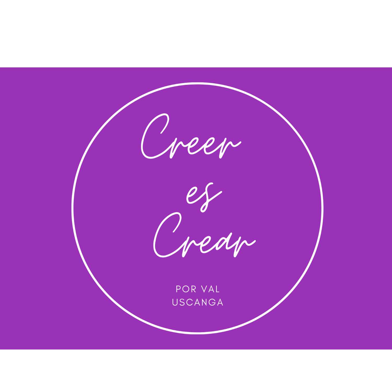 Creer es crear