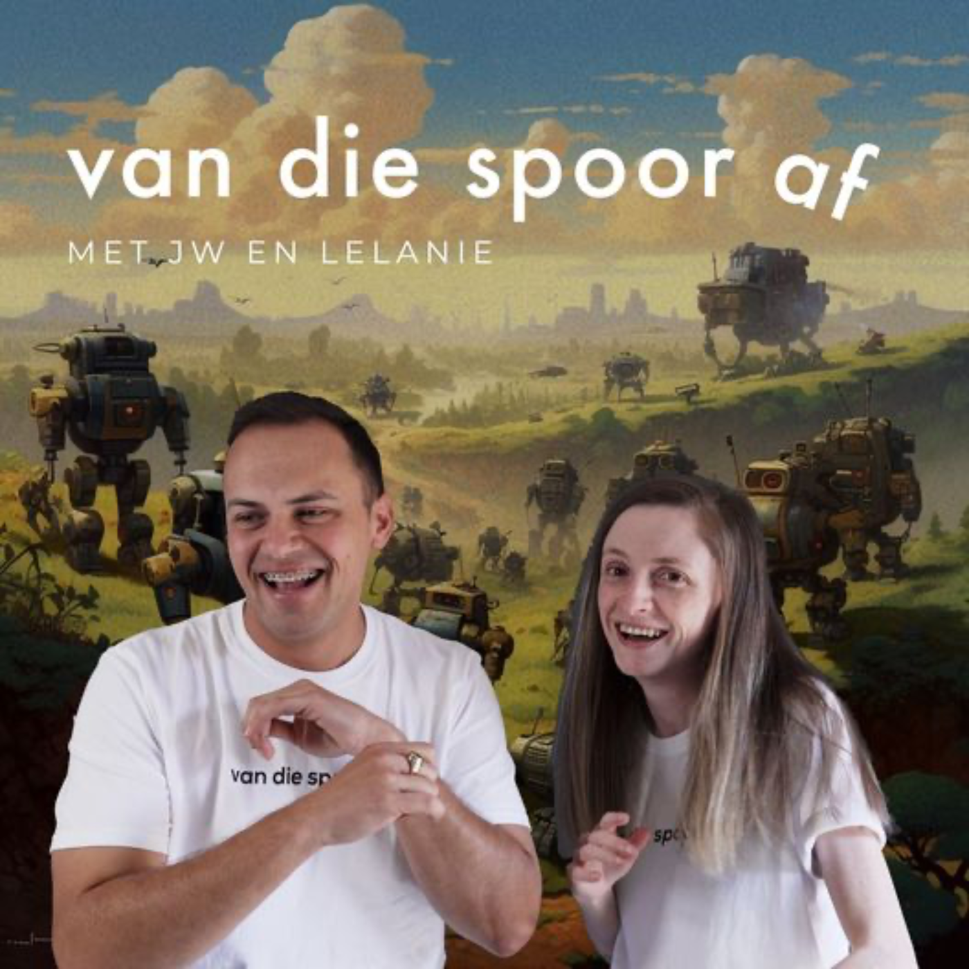 Van die spoor af