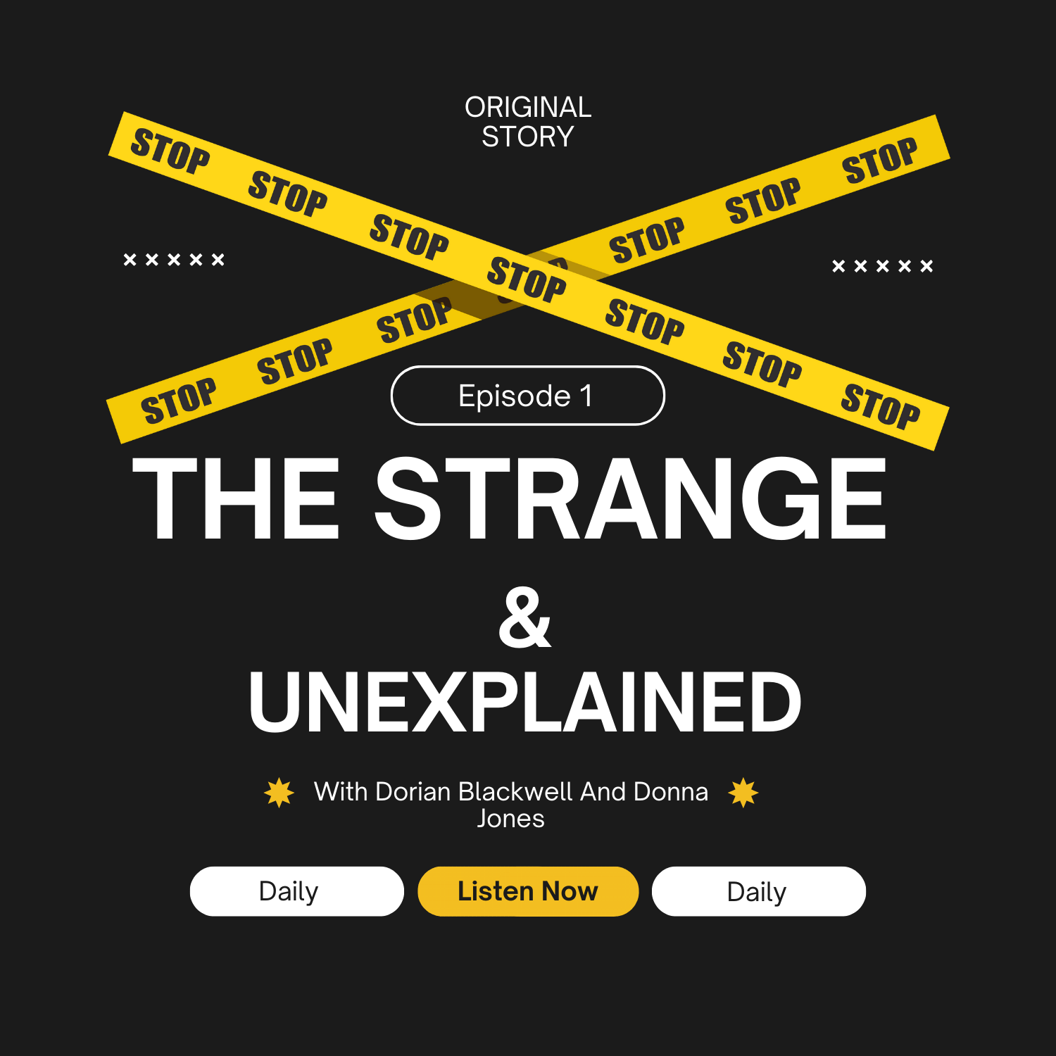 The Strange and Unexplained podcast artwork