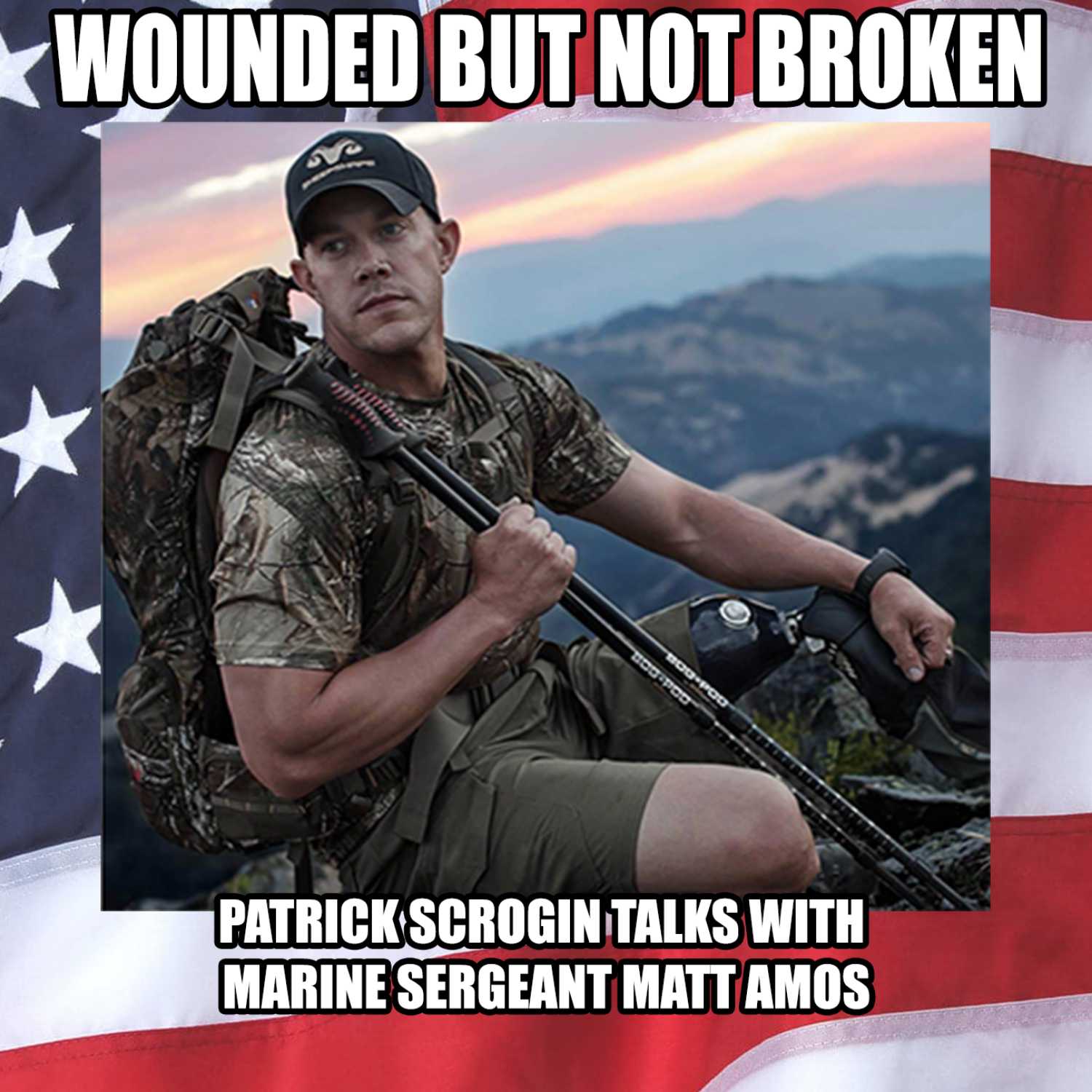 Wounded But Not Broken - Show 35 - When you're knocked down stand back up episode artwork