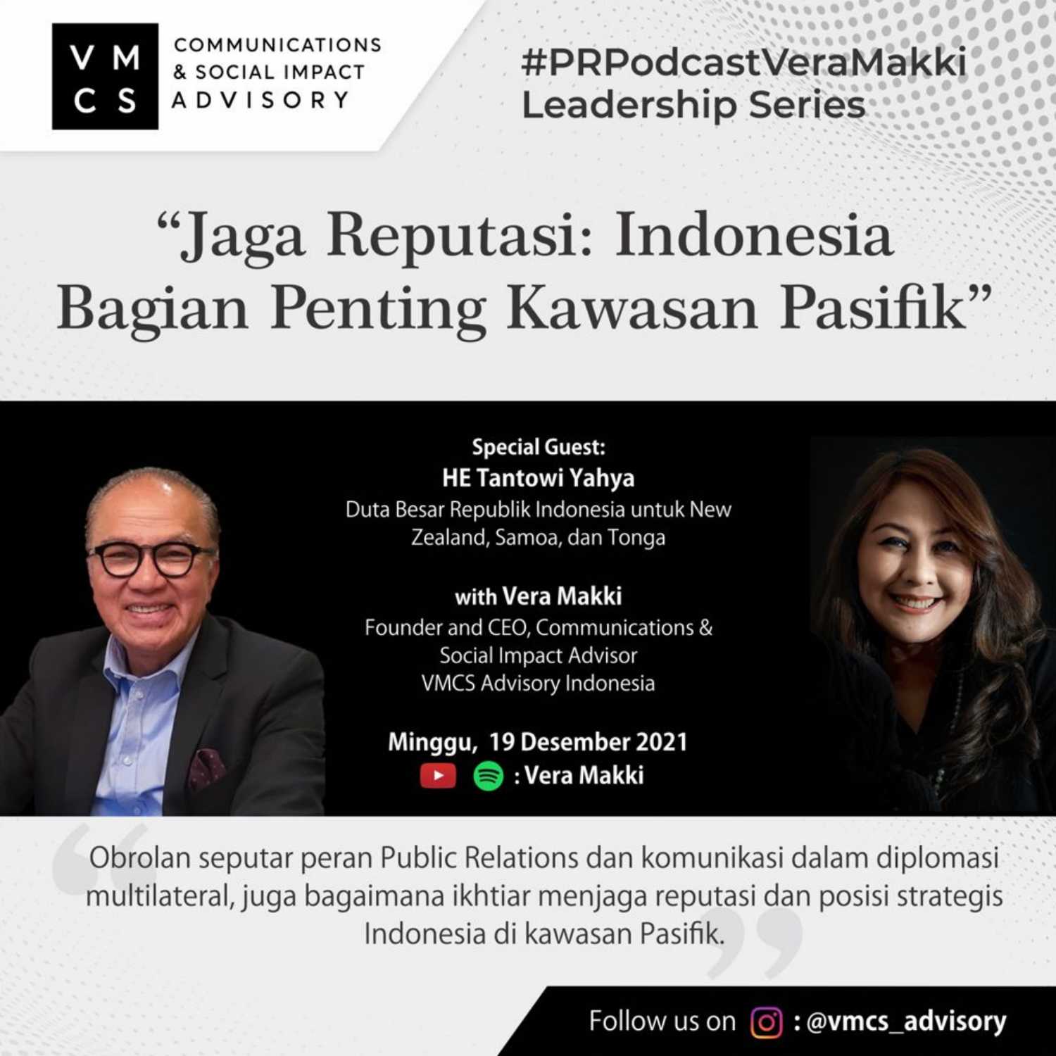 PR Podcast with Vera Makki