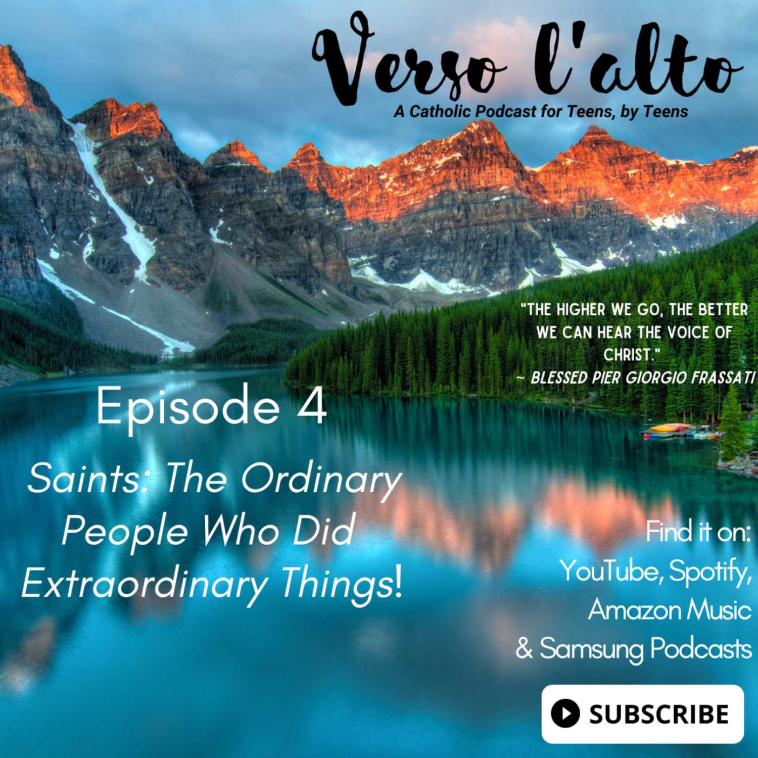 Verso l\'alto Podcast: A Catholic Podcast for Teens, by Teens