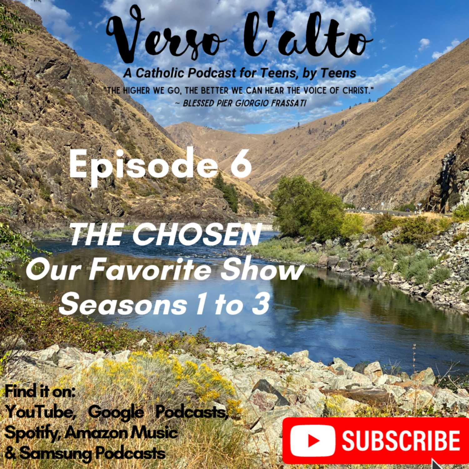 Verso l\'alto Podcast: A Catholic Podcast for Teens, by Teens
