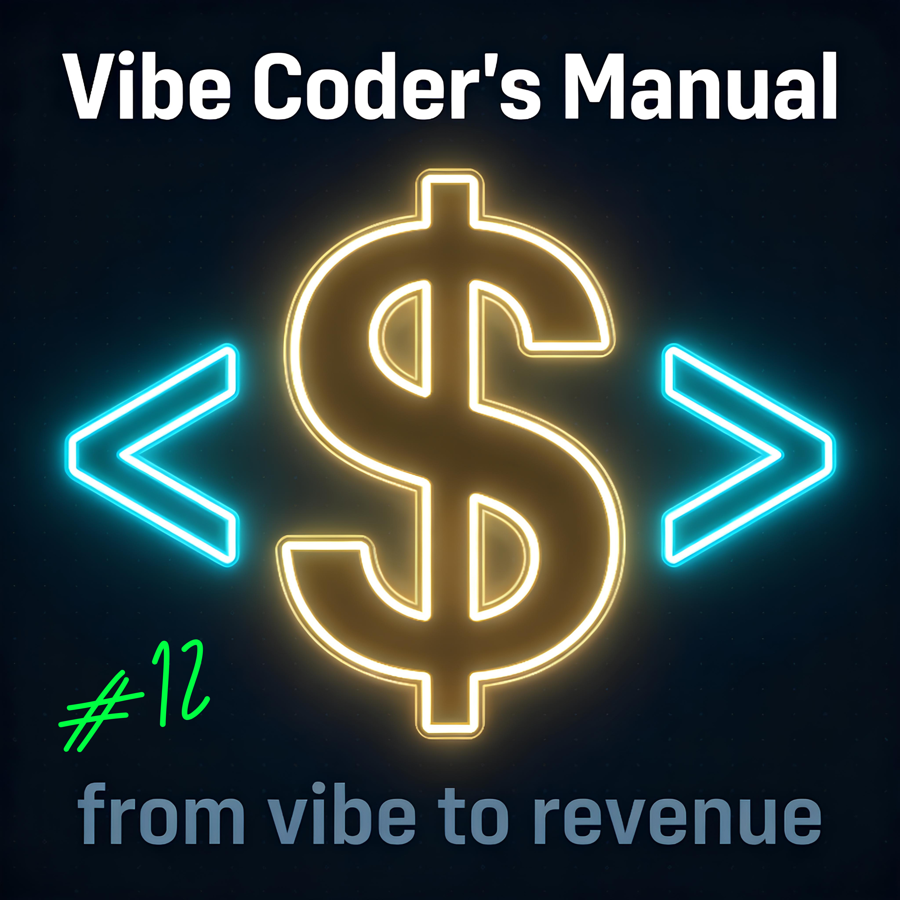 Vibe Coder’s Manual