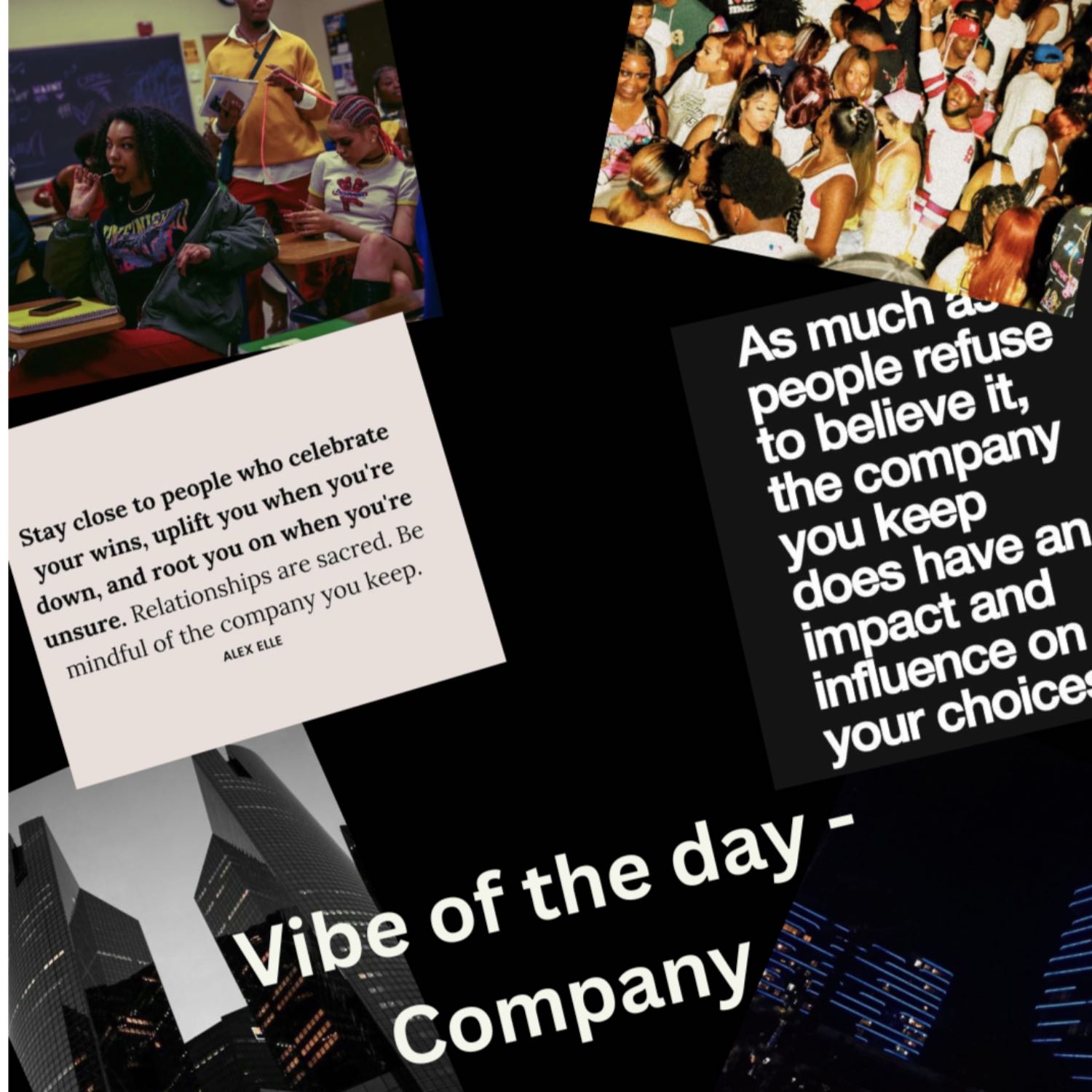 Vibe of the day - Company