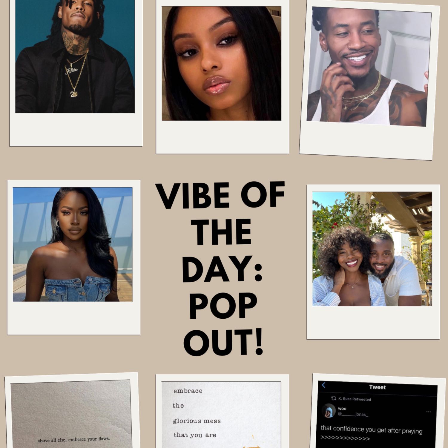 Vibe of the day - Pop-out 