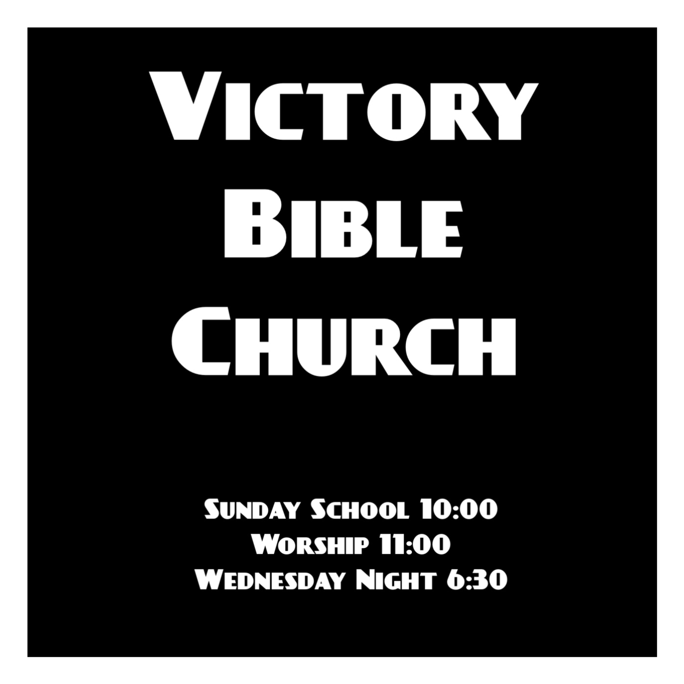 Victory Bible Church