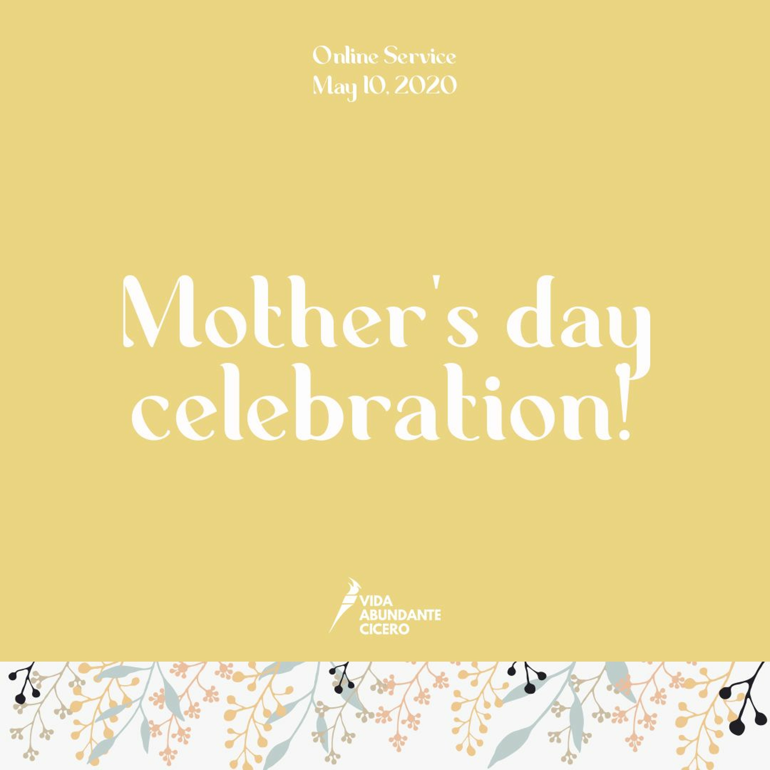 Mother's Day Celebration! - Ps. Ismael Vargas episode artwork