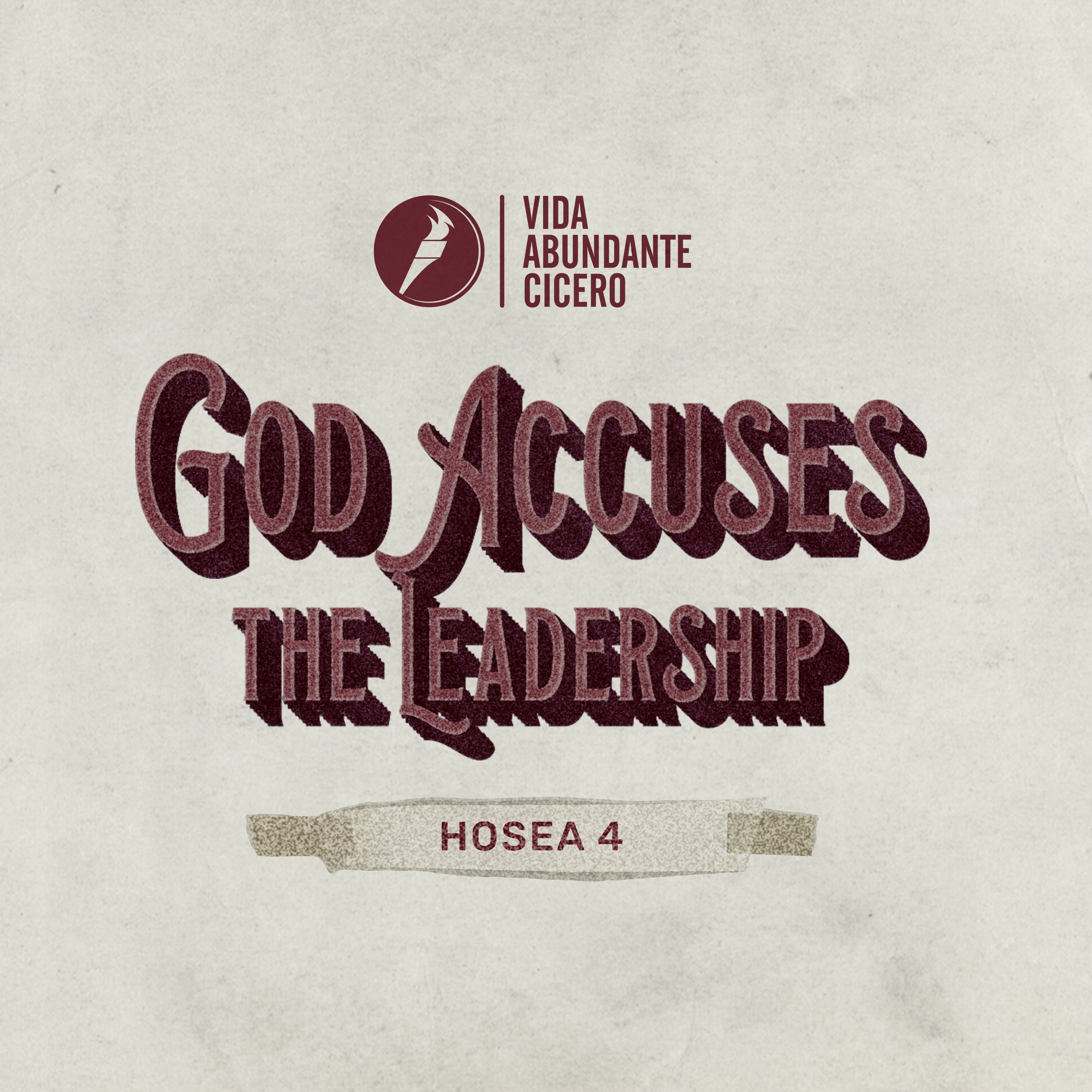 Hosea Week 19, March 3rd 2019. episode artwork