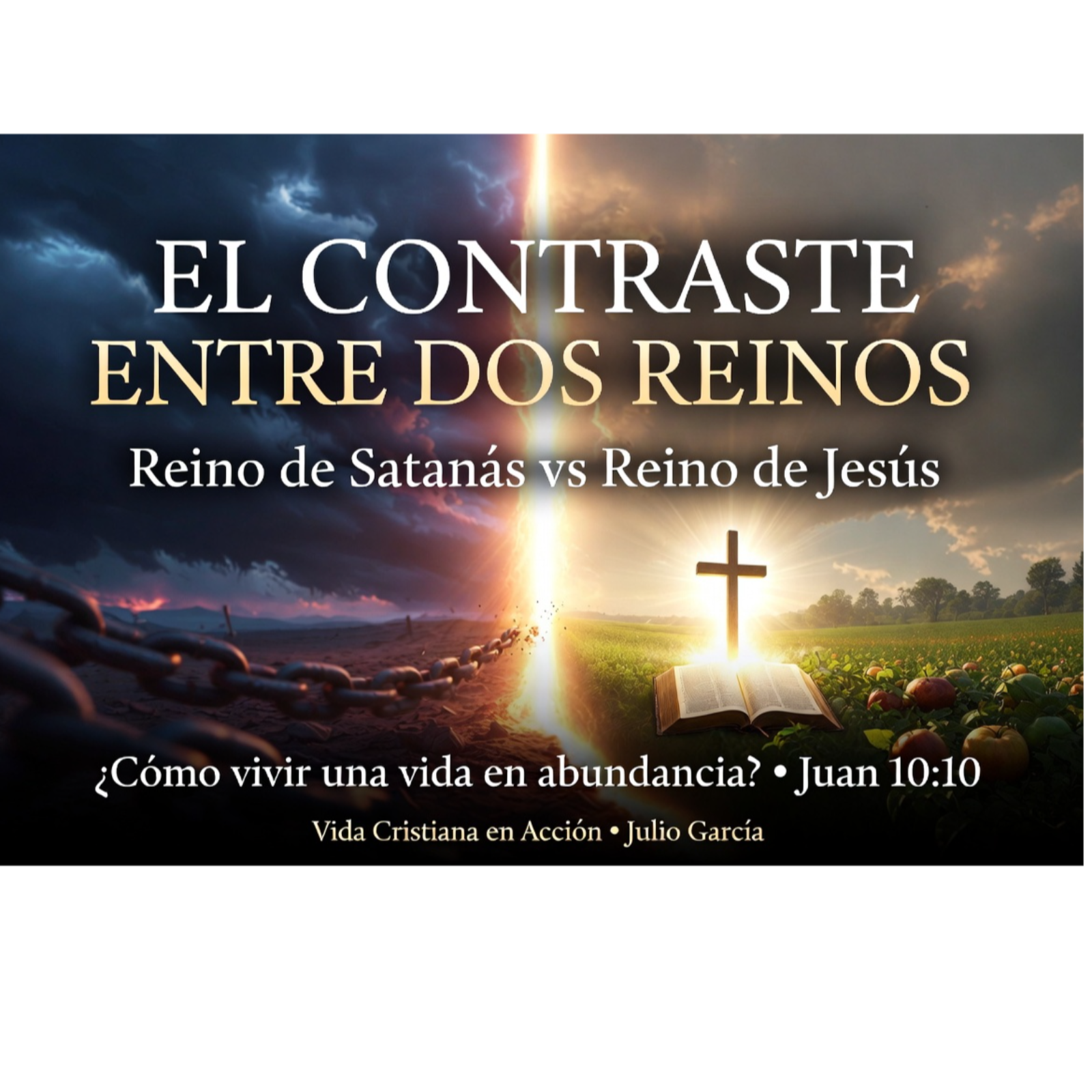 El contraste entre dos reinos, el reino de Satanás y el reino de Jesús: episode artwork