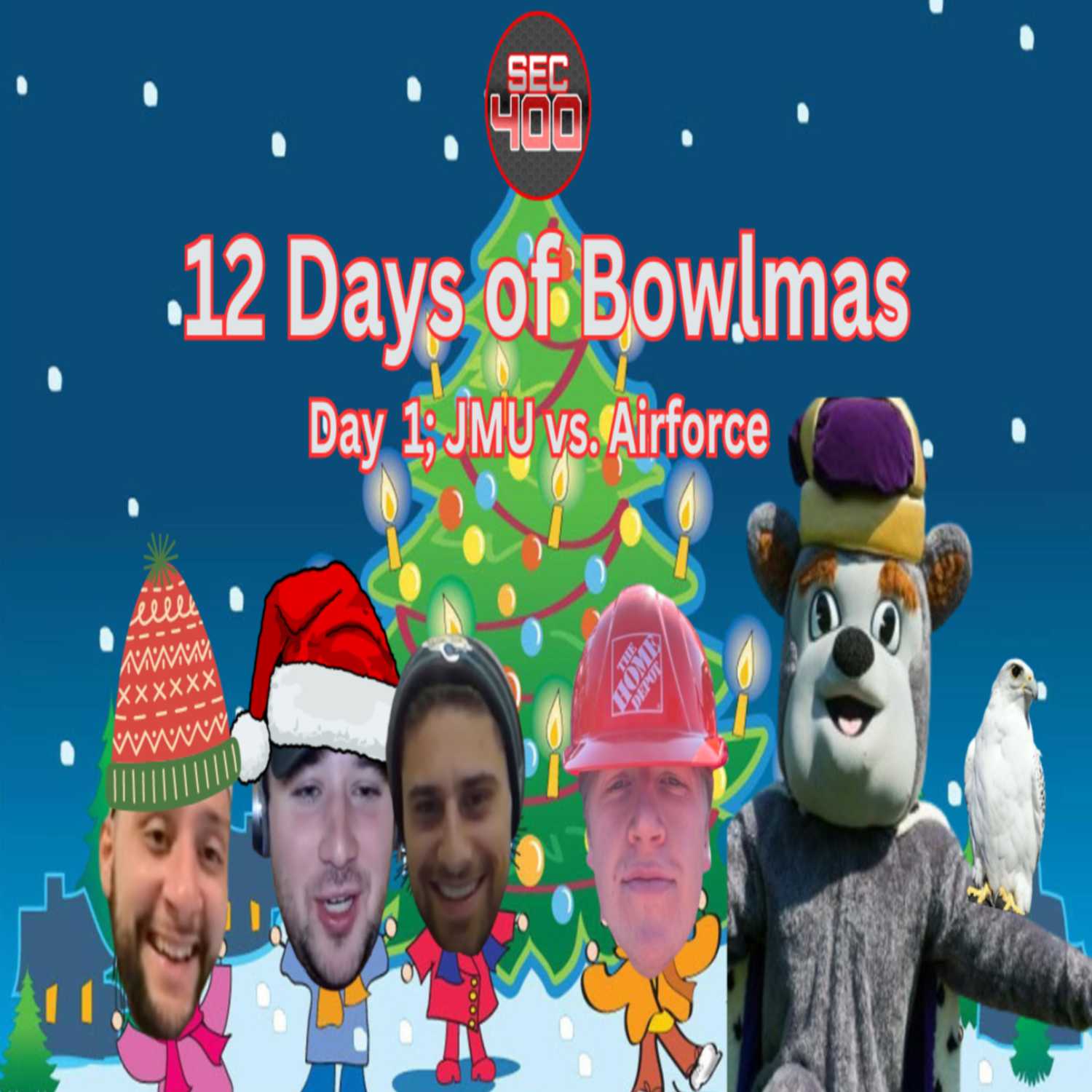 Bowlmas Day 1 I JMU is Going Bowling, FBS vs. FCS Football, and Peanut Gate episode artwork