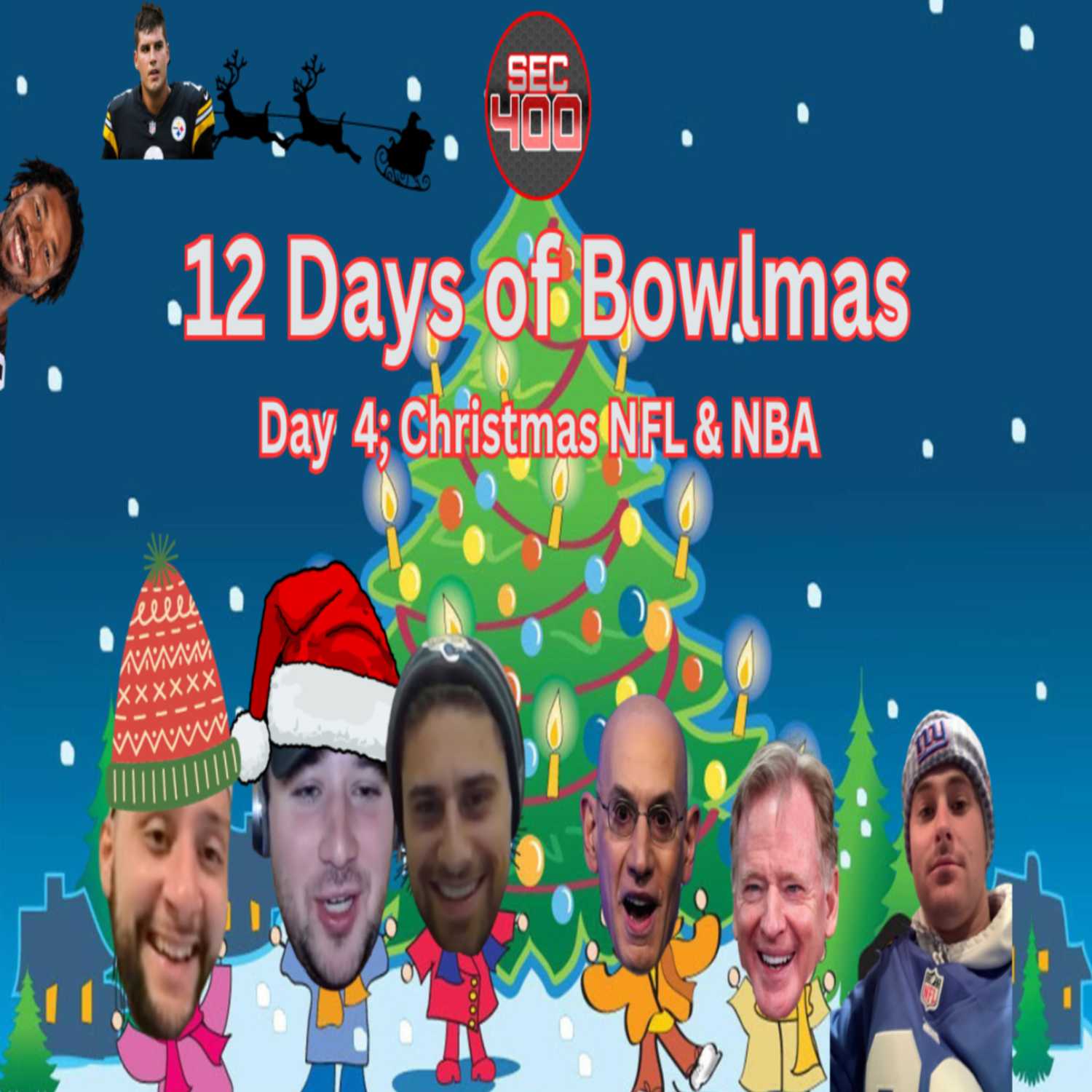 Bowlmas Day 4 I NBA Christmas Day, Giants vs. Eagles, Purdy vs. Lamar, and other Christmas action. episode artwork