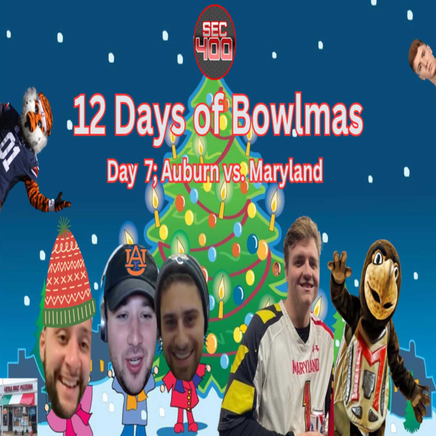 Bowlmas Day 7 I Taulia Tagovailoa is scared of Tigers, Payton’s a Thorne in Auburn’s Side, Music City Bowl Preview episode artwork