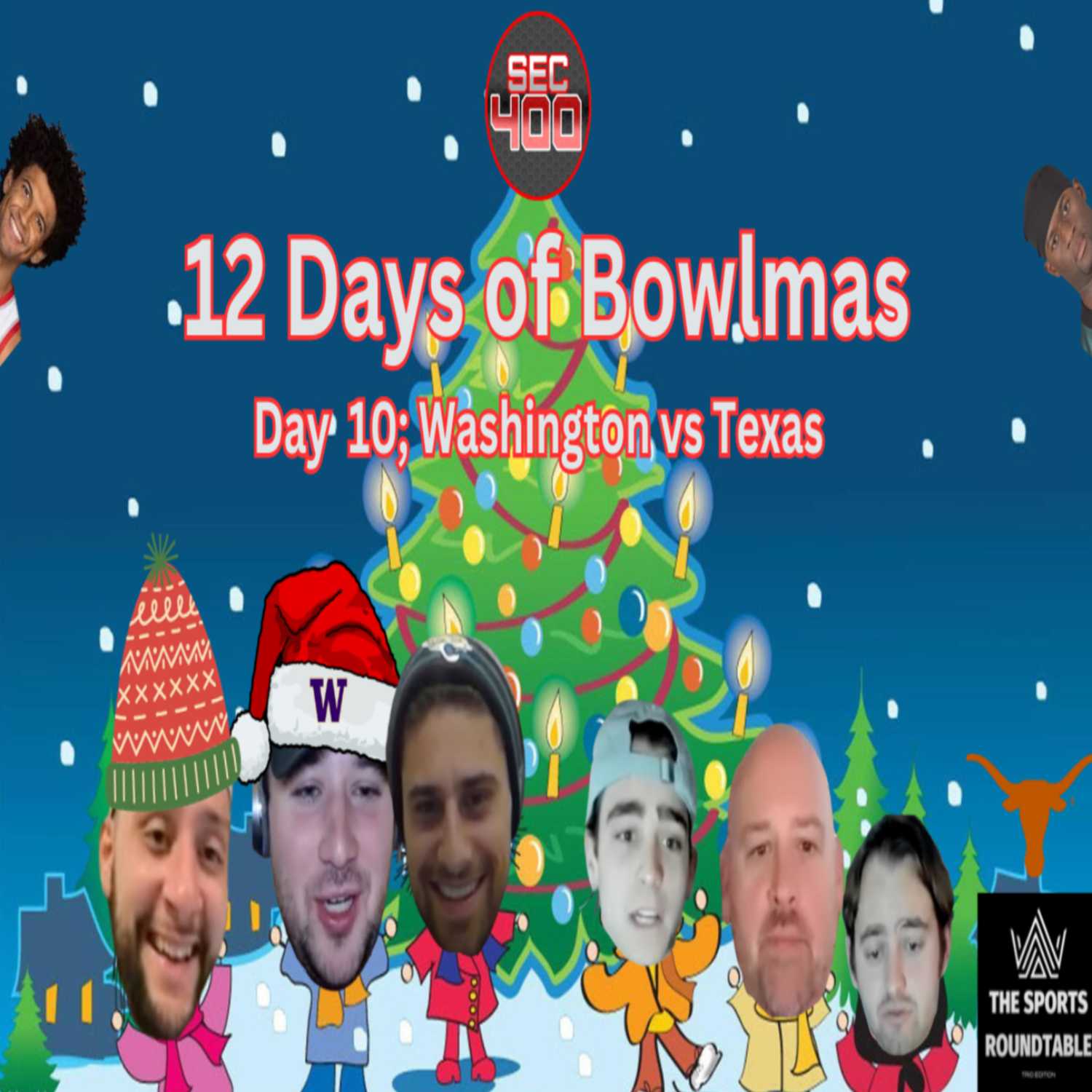 Bowlmas Day 10 I Washington Bettors take on Die-Hard Texas Fans, Texas A&M is a scary cult, Sugar Bowl Preview episode artwork
