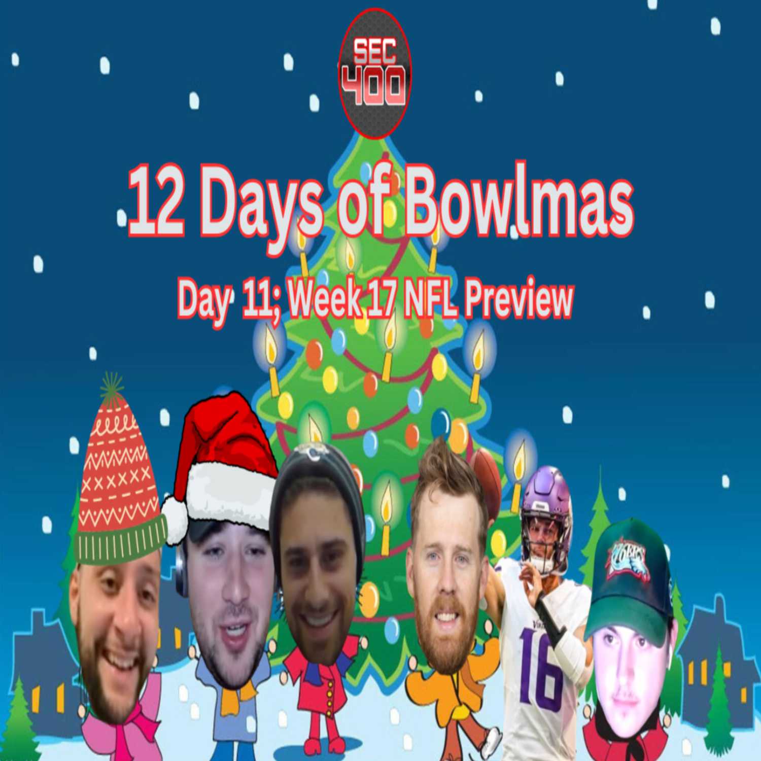 Bowlmas Day 11 I Can Damar Hamilin win Comeback Player of the Year? Who is Jaren Hall? NFL Week 17 preview episode artwork