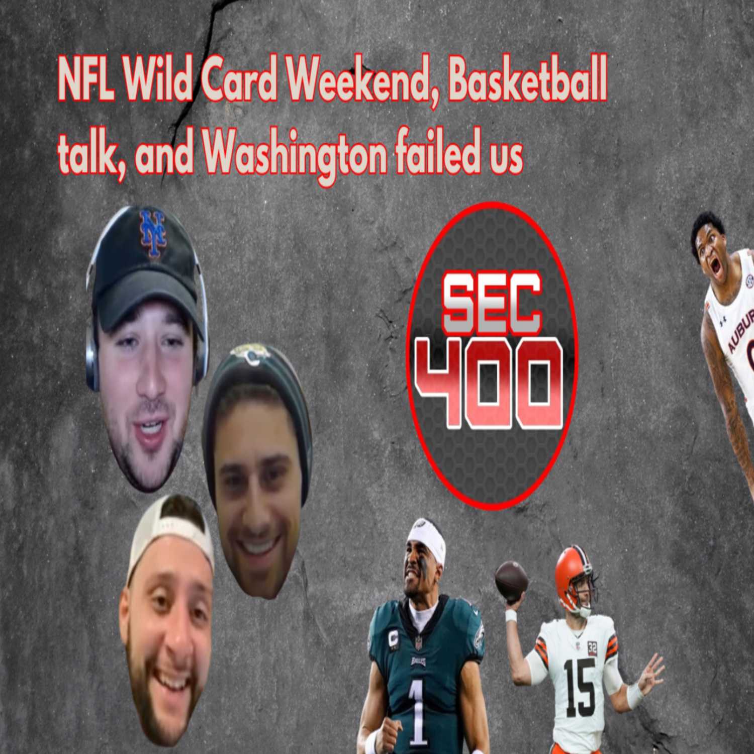 The Eagles are Toast, Washington Failed, NBA and College Basketball Recap + NFL Wild Card Weekend Preview episode artwork