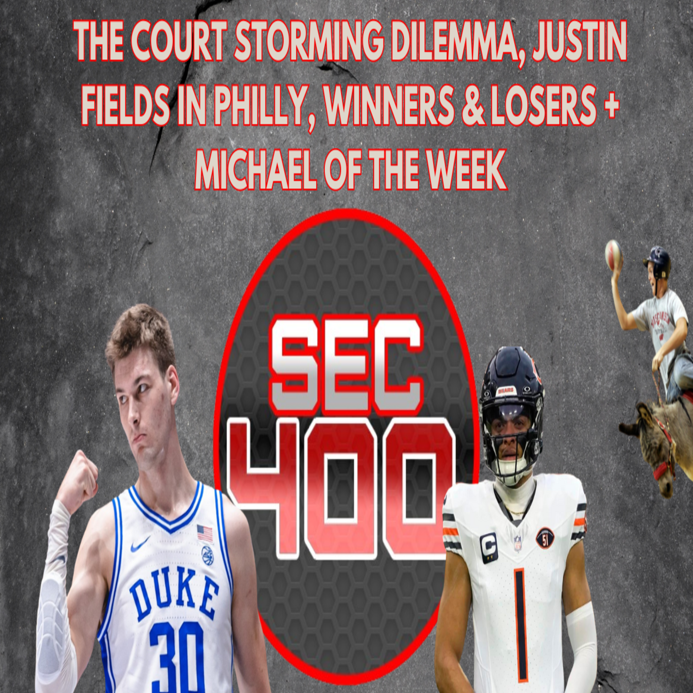 The Court Storming Dilemma, Justin Fields in Philly, Winners & Losers + Michael of the Week episode artwork