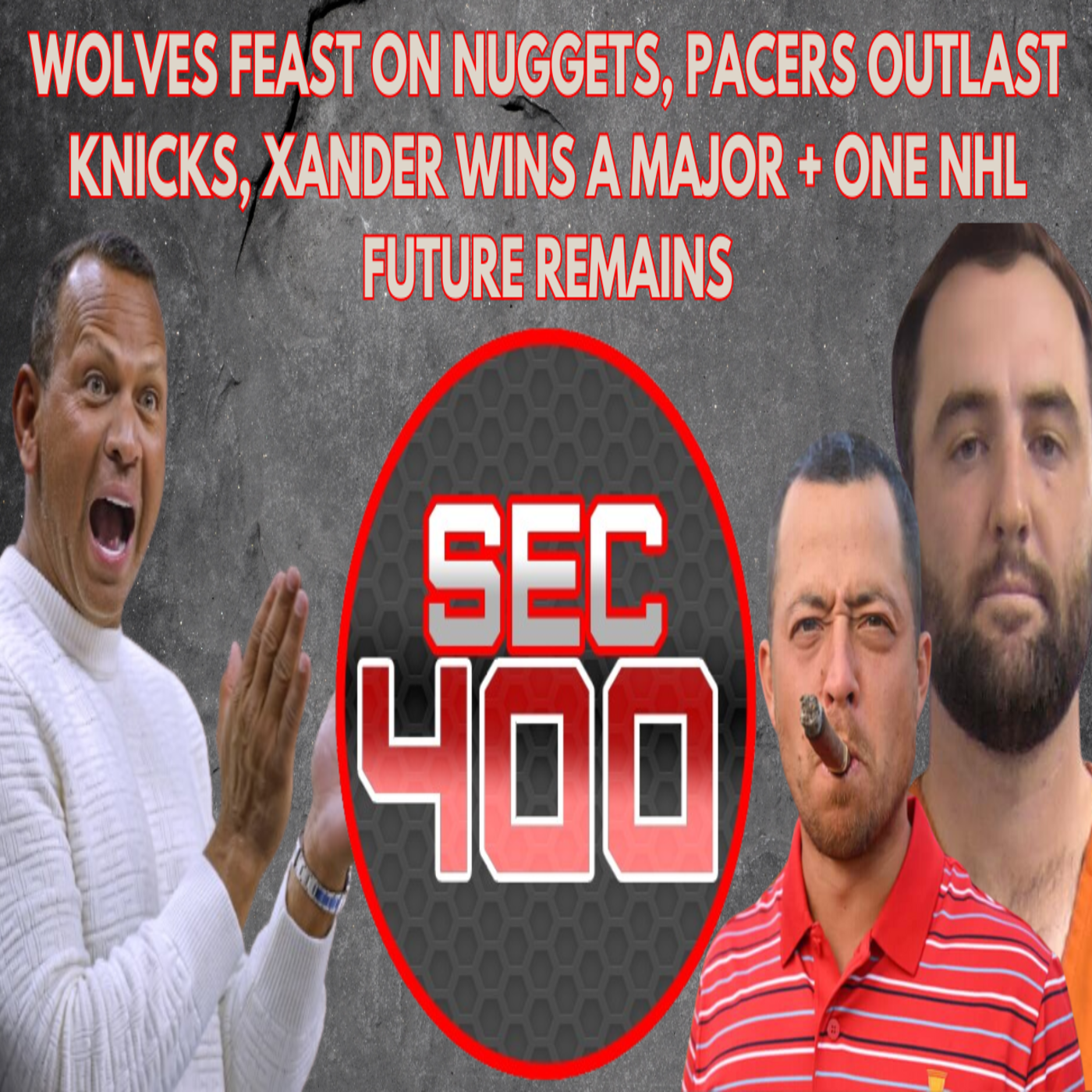 Wolves Feast on Nuggets, Pacers Outlast Knicks, Xander Wins a Major + One NHL Future Remains episode artwork