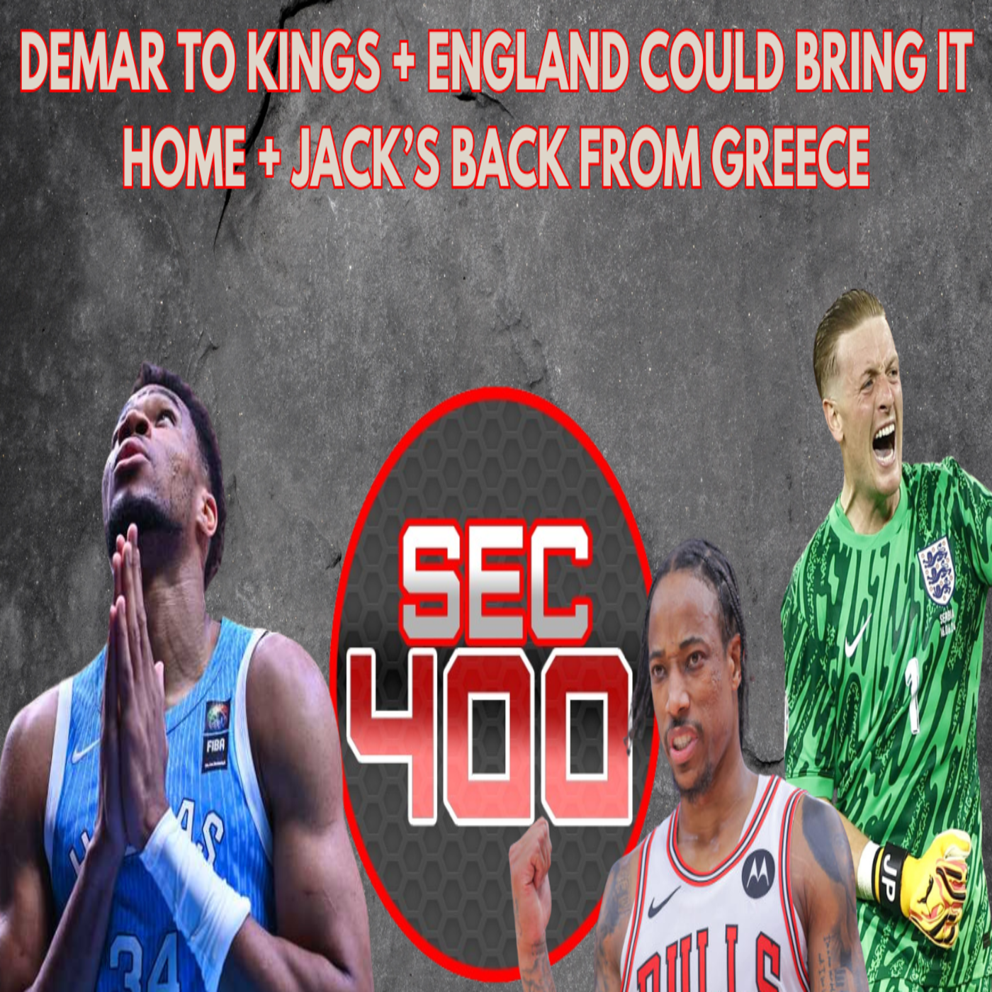 Demar to Kings + England Could Bring it Home + Jack’s Back from Greece episode artwork