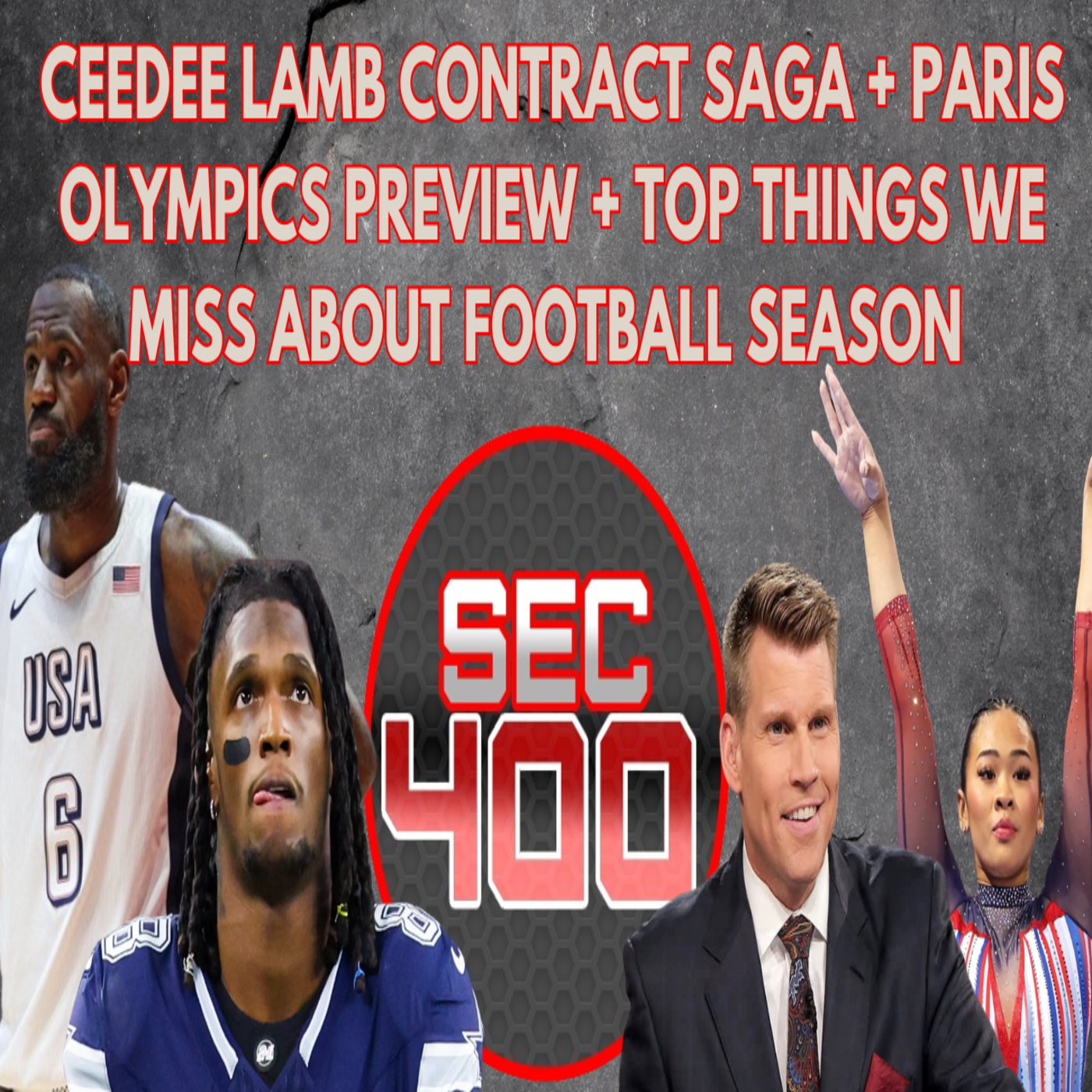 Ceedee Lamb Contract Saga + Paris Olympics Preview + Top Things We Miss About Football Season episode artwork