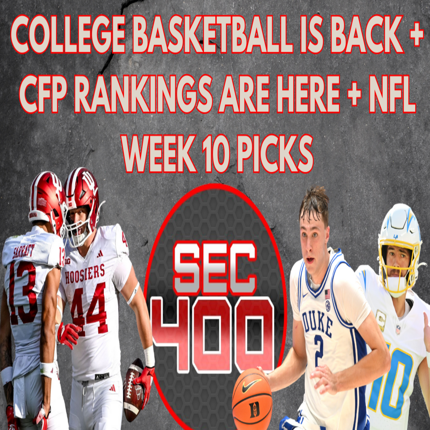 College Basketball is Back + CFP Rankings are Here + NFL Week 10 Picks episode artwork