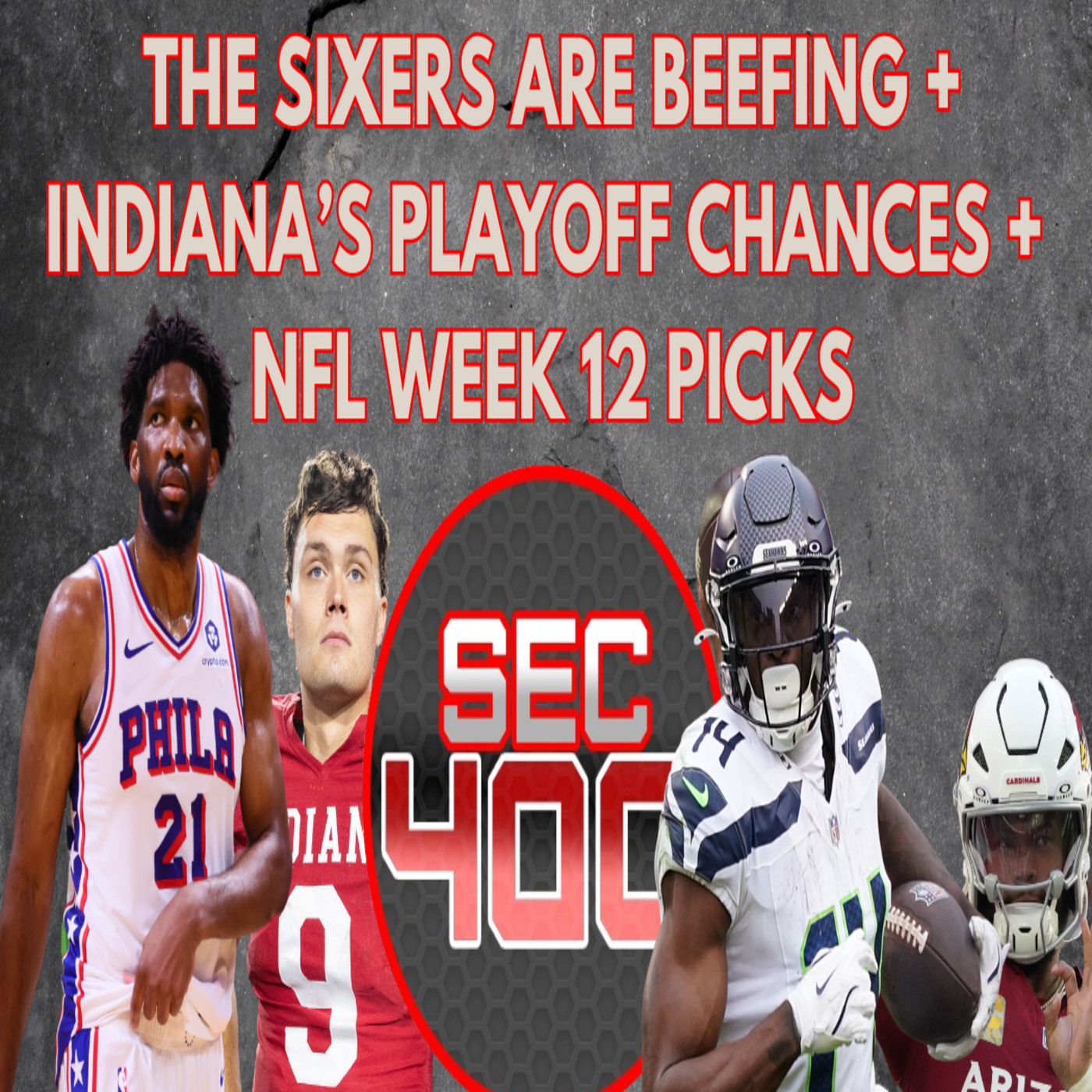 THE SIXERS ARE BEEFING + INDIANA’S PLAYOFF CHANCES + NFL WEEK 12 PICKS episode artwork