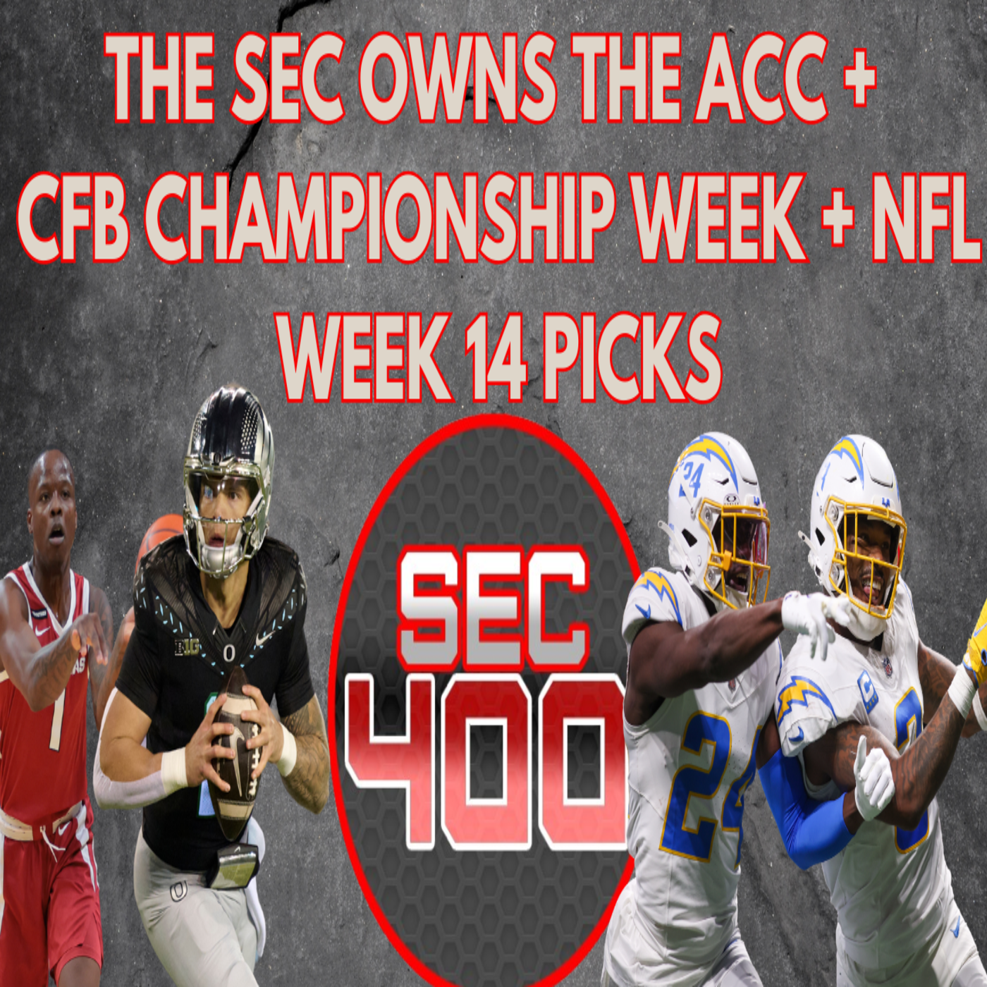 The SEC Owns The ACC + CFB Championship Week + NFL Week 14 Picks episode artwork